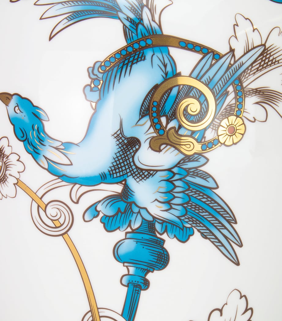 Florentine Turquoise Lidded Vase (25cm) MULTI Image 2