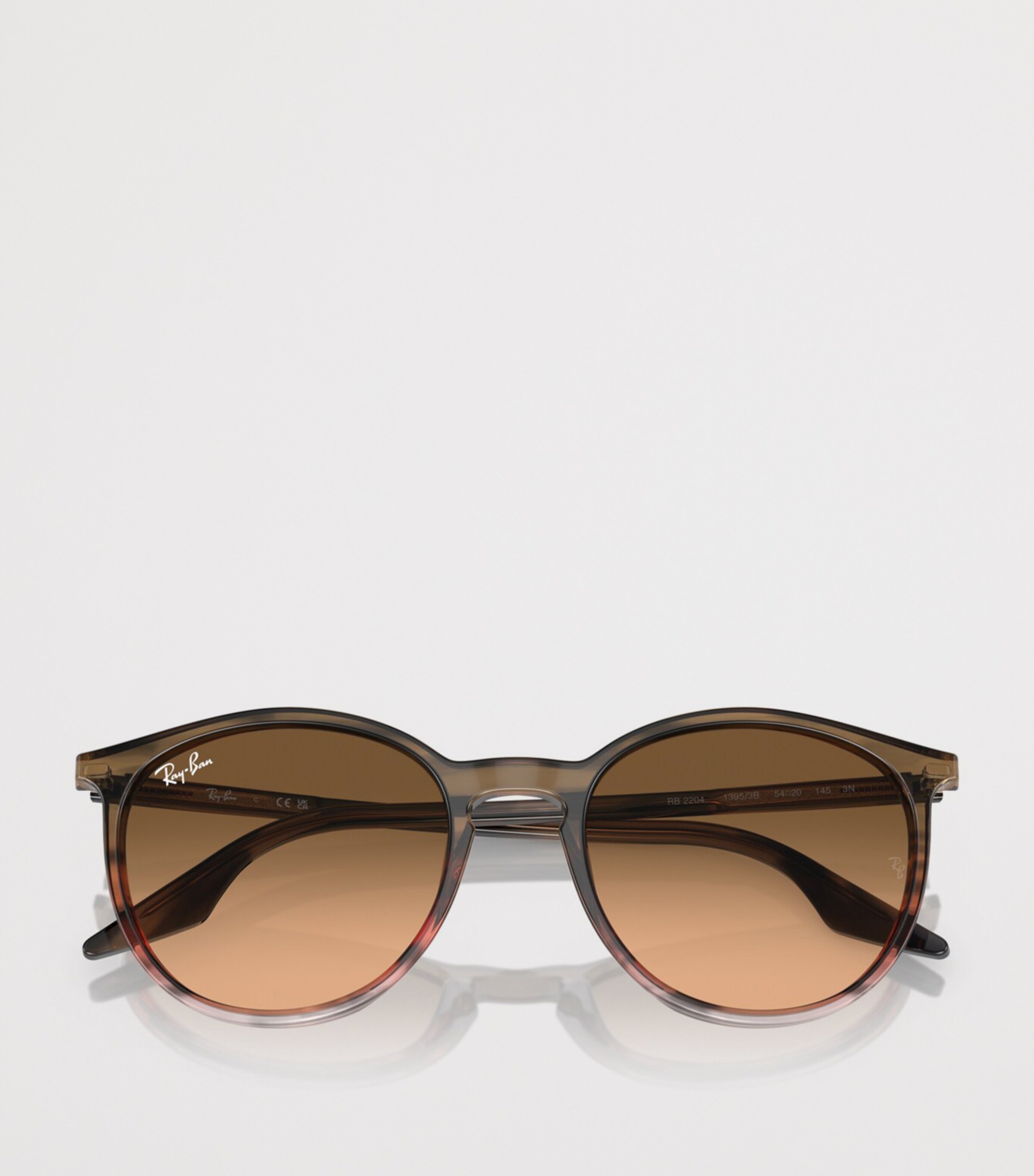 Ray-Ban Phantos Round Sunglasses Brown Image 5