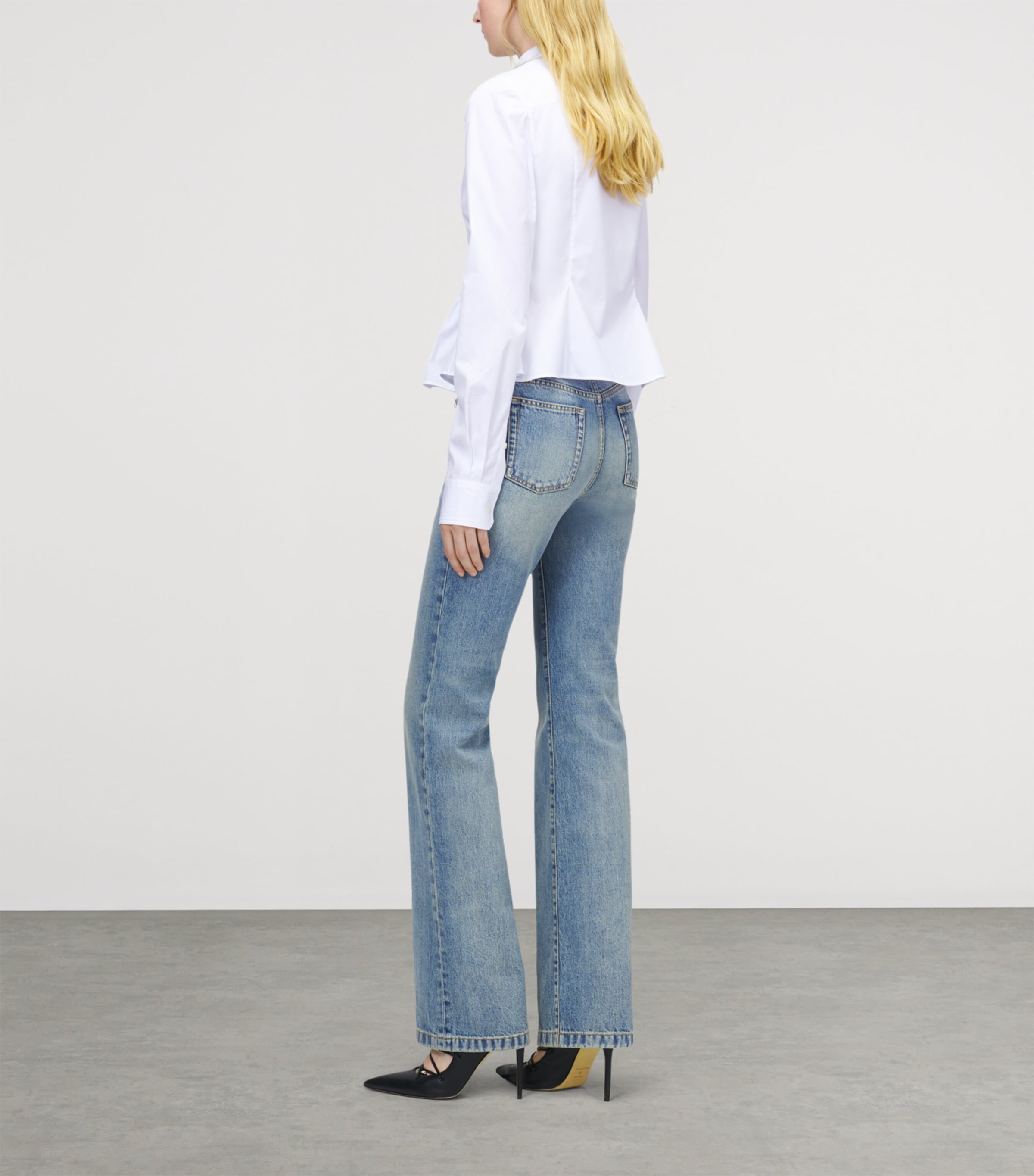 Cotton Pleated Blouse 9000 Image 4