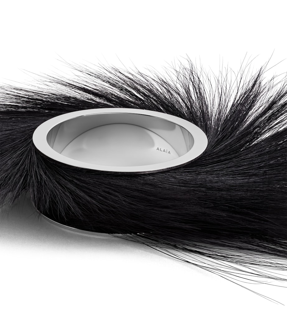Alaïa Antelope Hair Blade Bangle Laque Image 3