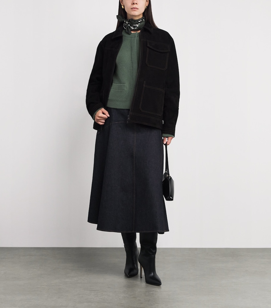 Cashmere Cardigan DEEP PATINA-376DEP Image 2