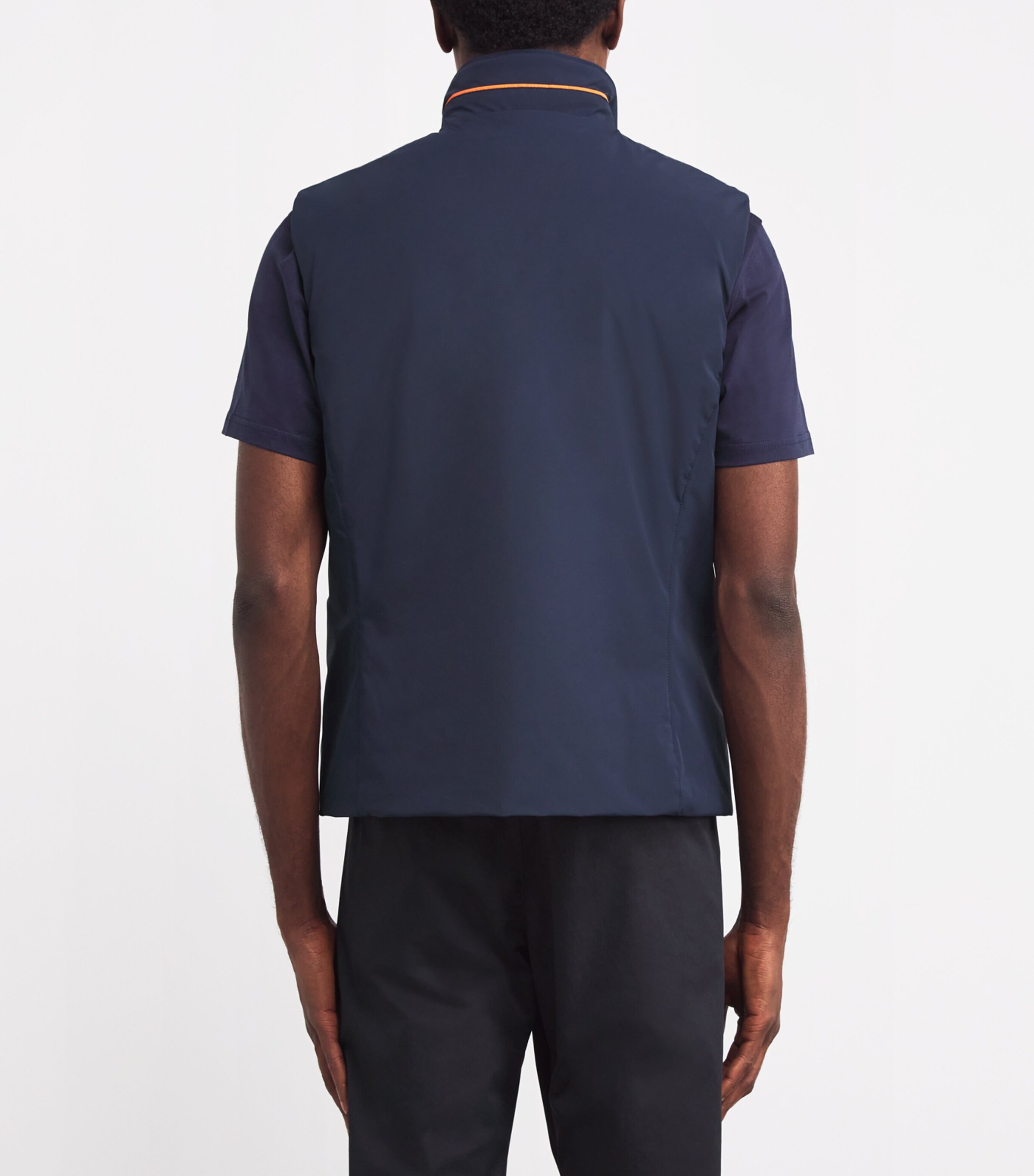 Two-Way Zip Gilet U0498-BLU Image 4