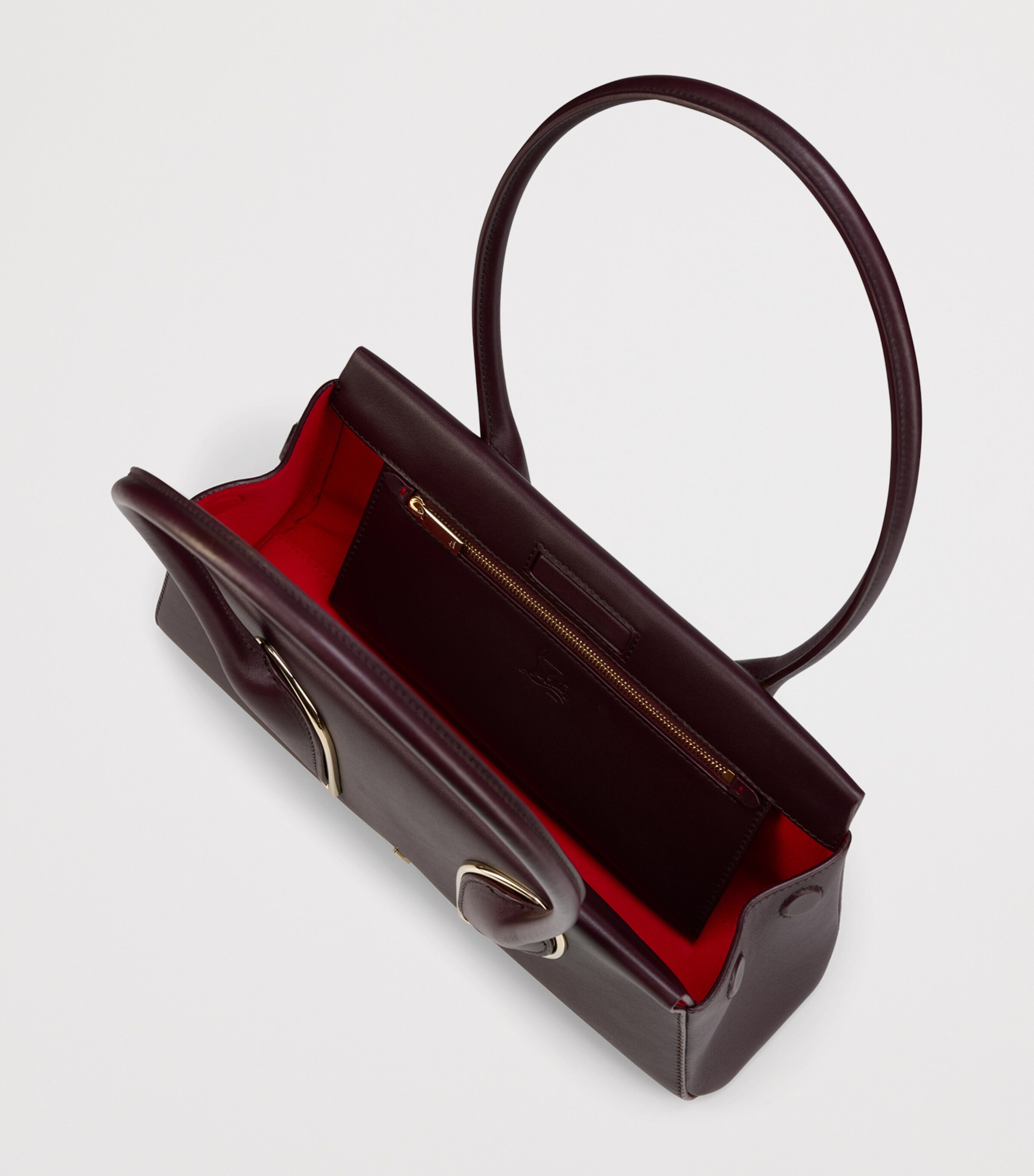 Christian Louboutin Venus Leather Top-Handle Bag Image 3