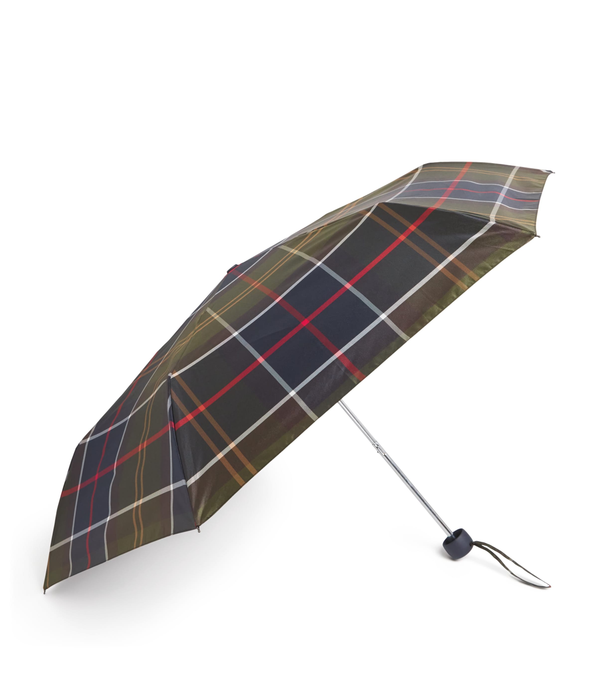 Barbour Tartan Telescopic Umbrella Classic Image 1