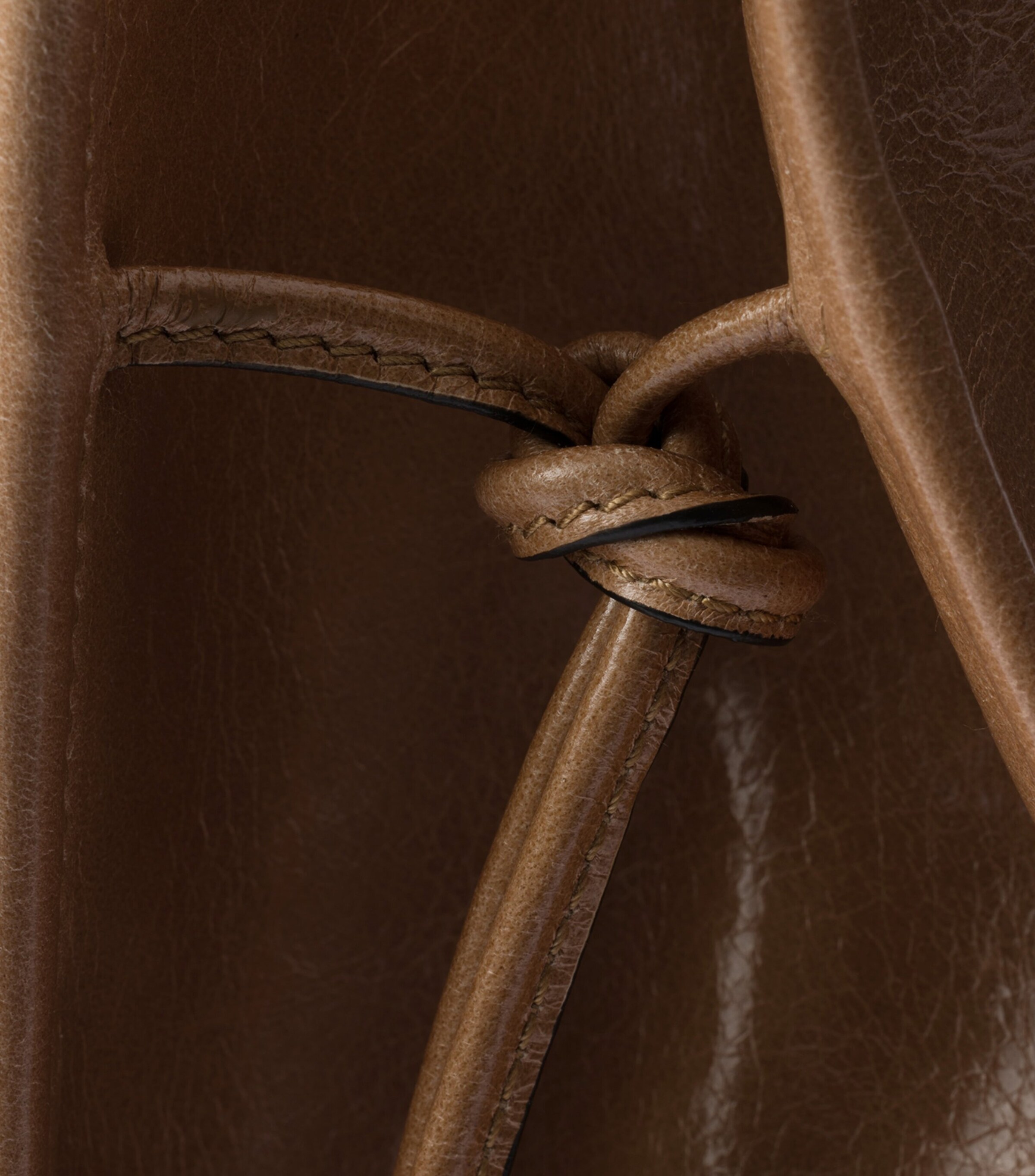 Prada Large Leather Tote Bag Image 5