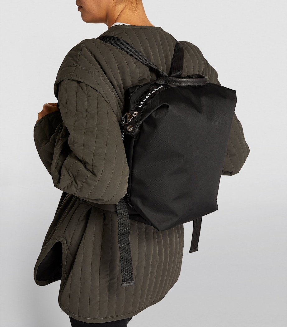 Large Le Pliage Energy Backpack 001 BLACK Image 5