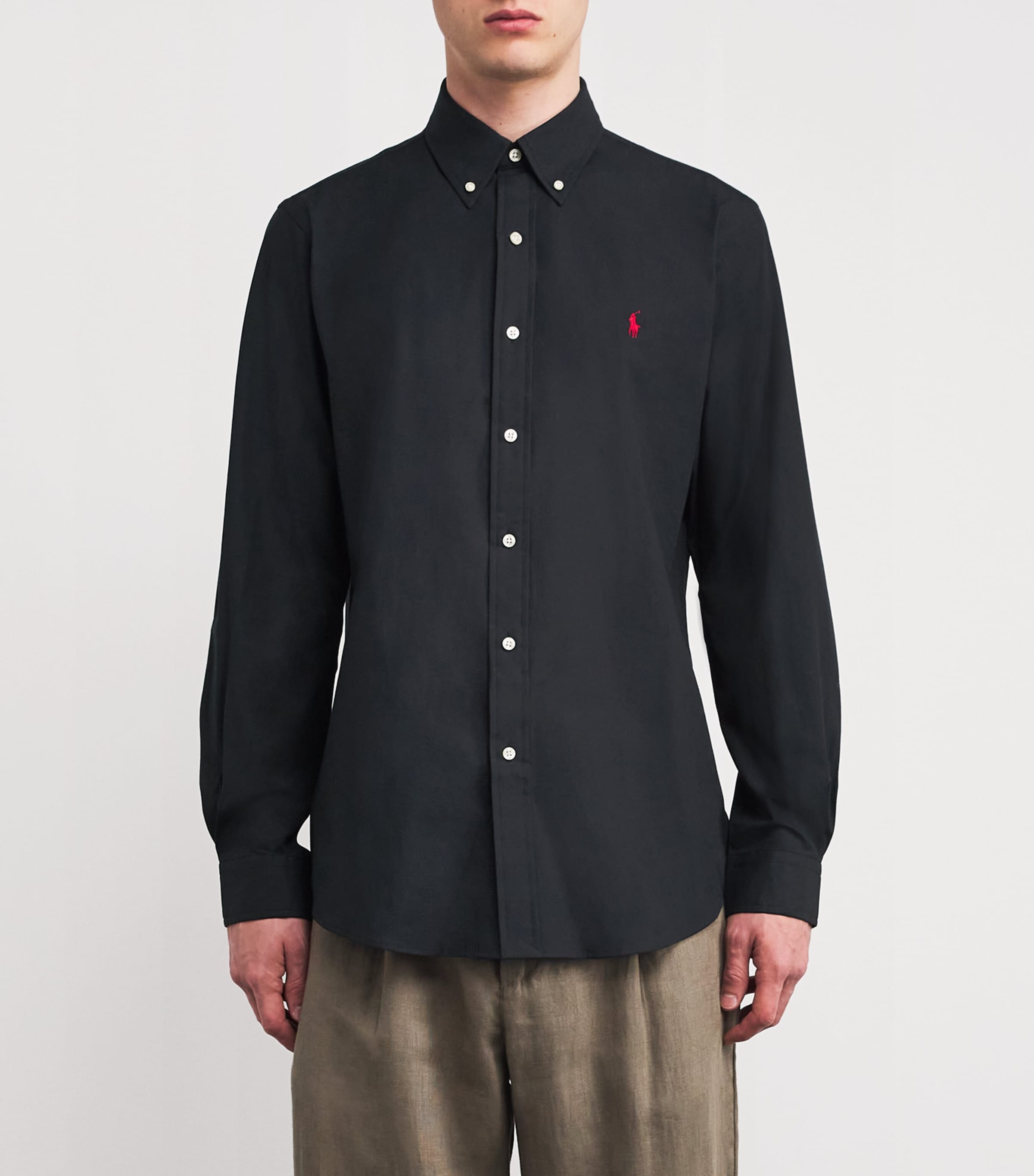 Polo Ralph Lauren Poplin Custom Fit Shirt | Harrods US