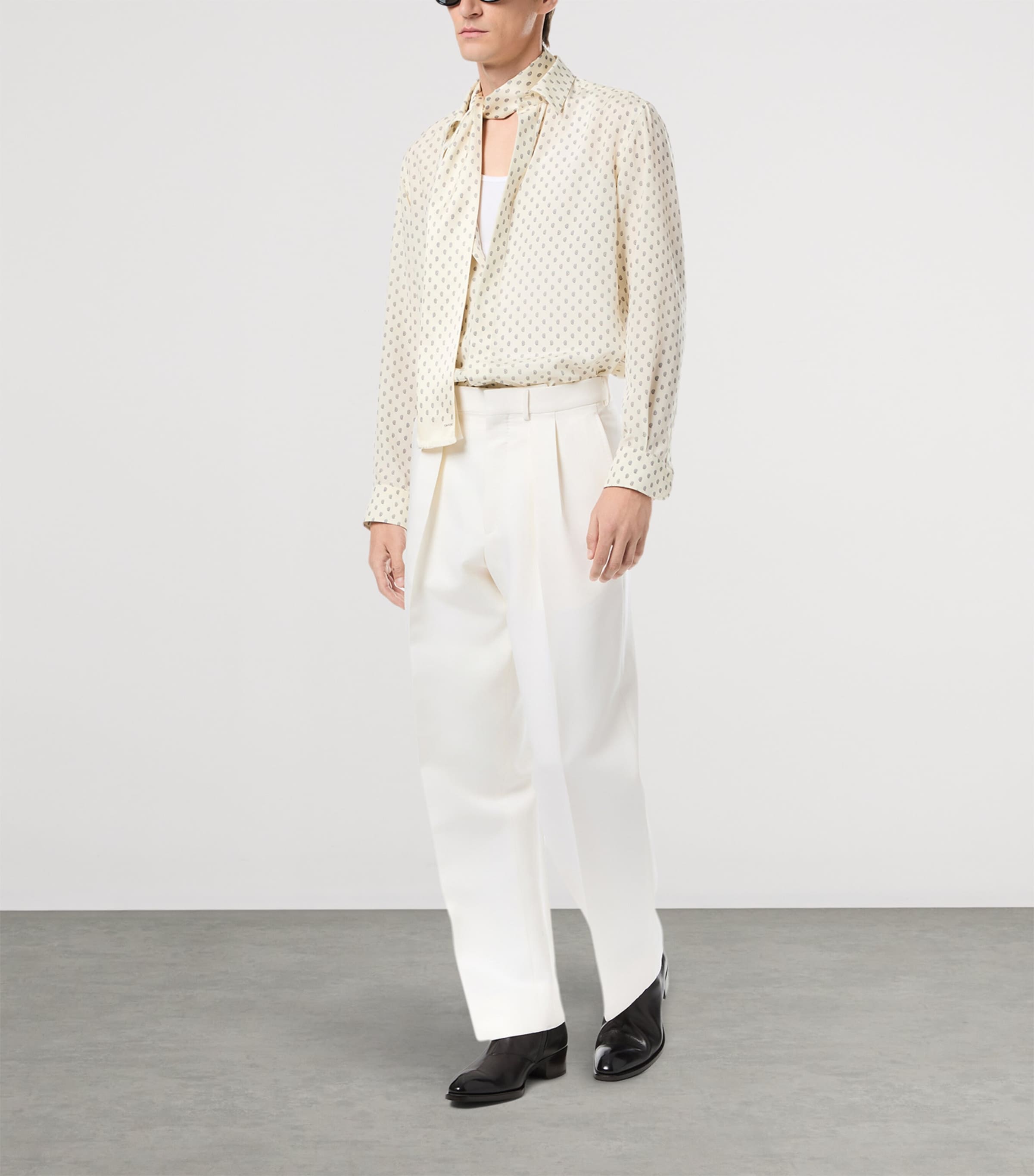 Silk Printed Scarf WAE Image 4