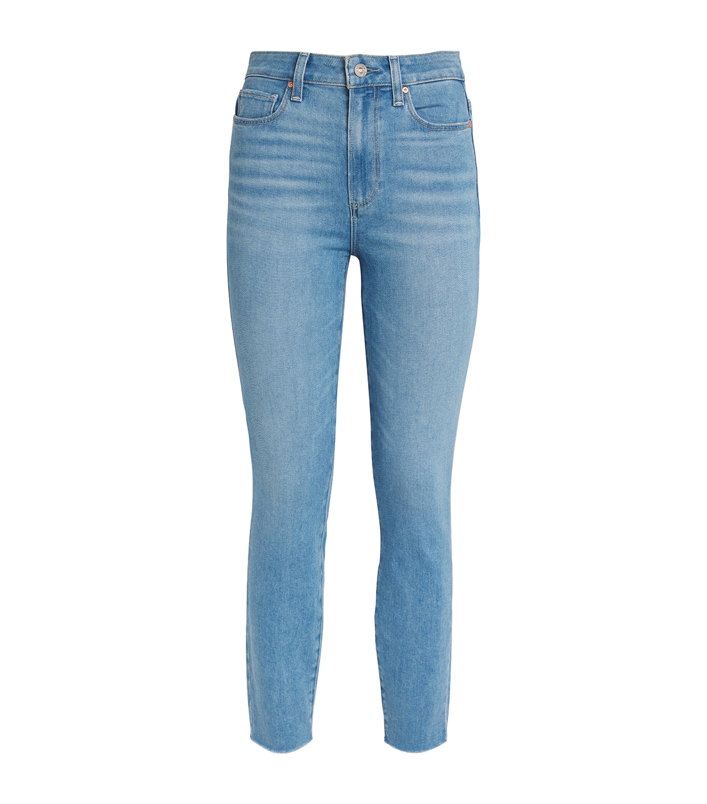 Shop Paige Margot Skinny Jeans In Blue