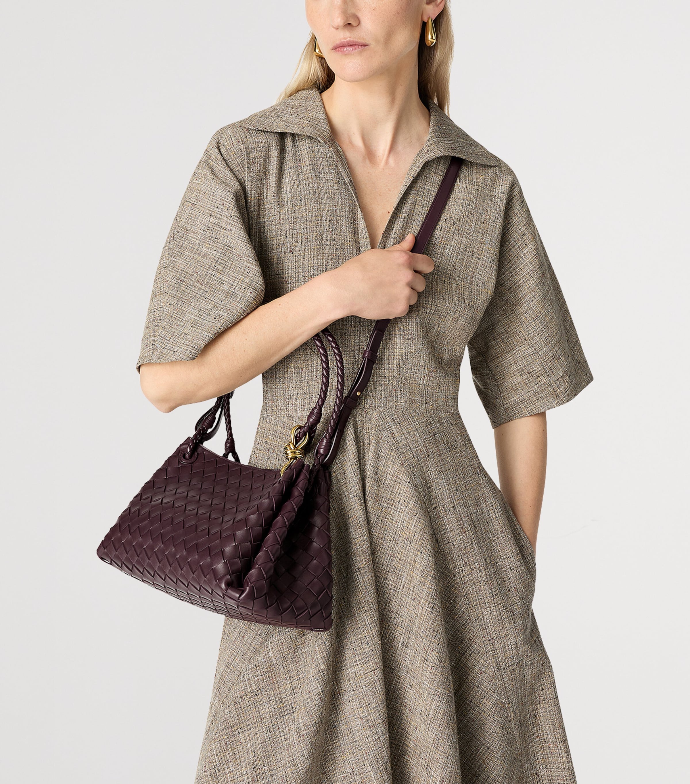 Leather Parachute Shoulder Bag 2264 Image 2