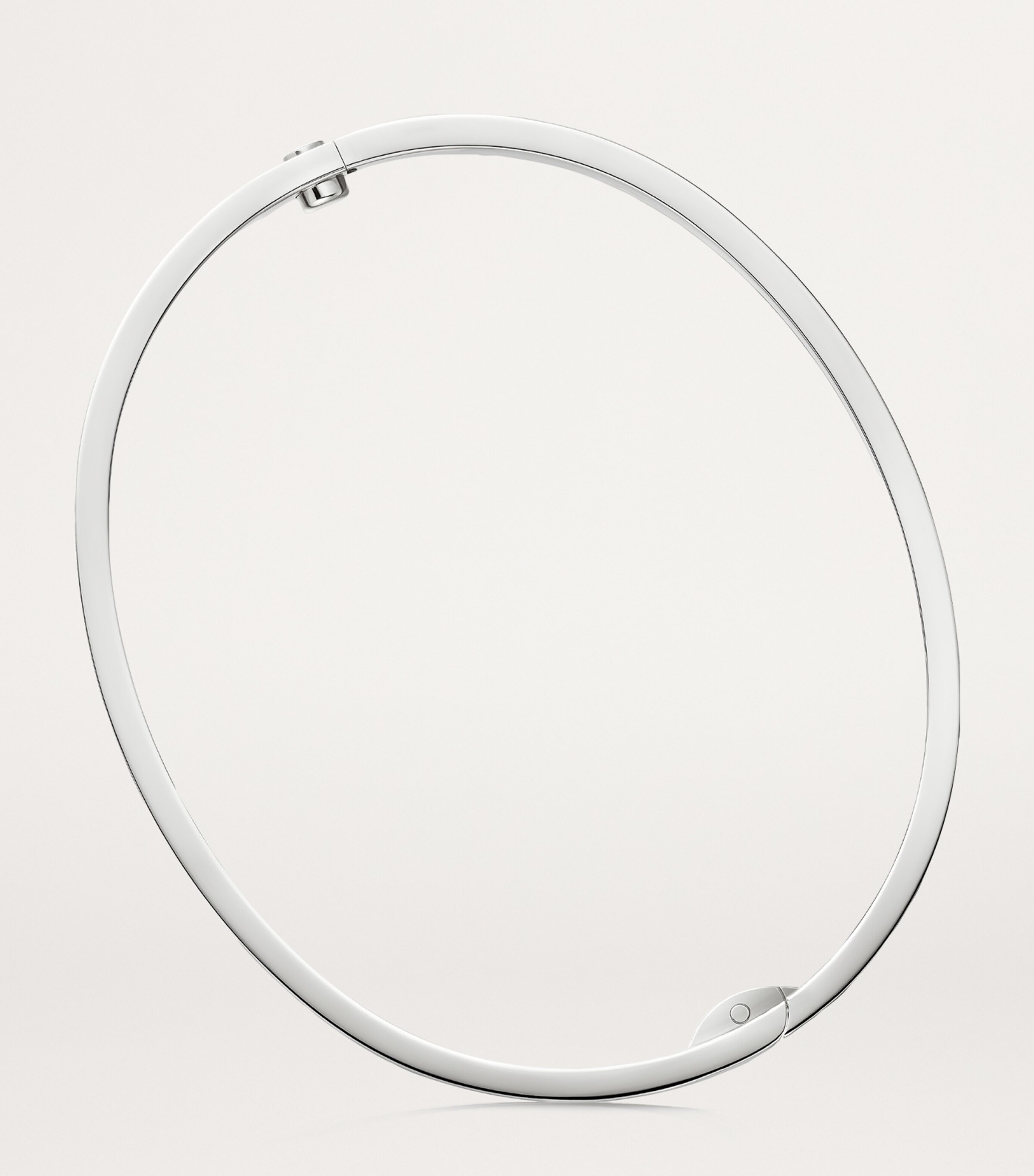 LOVE Medium White Gold Bracelet WHITE GOLD Image 7