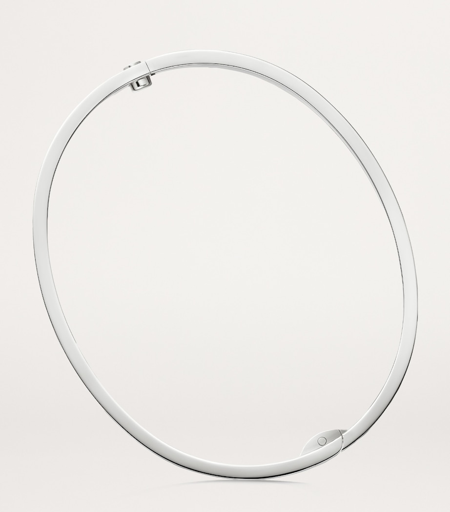 LOVE Medium White Gold Bracelet WHITE GOLD Image 7