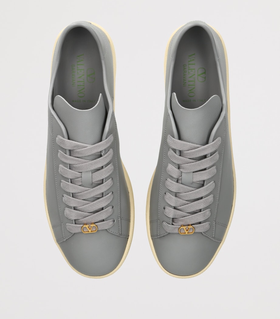 Leather Royco Sneakers GREY Image 4