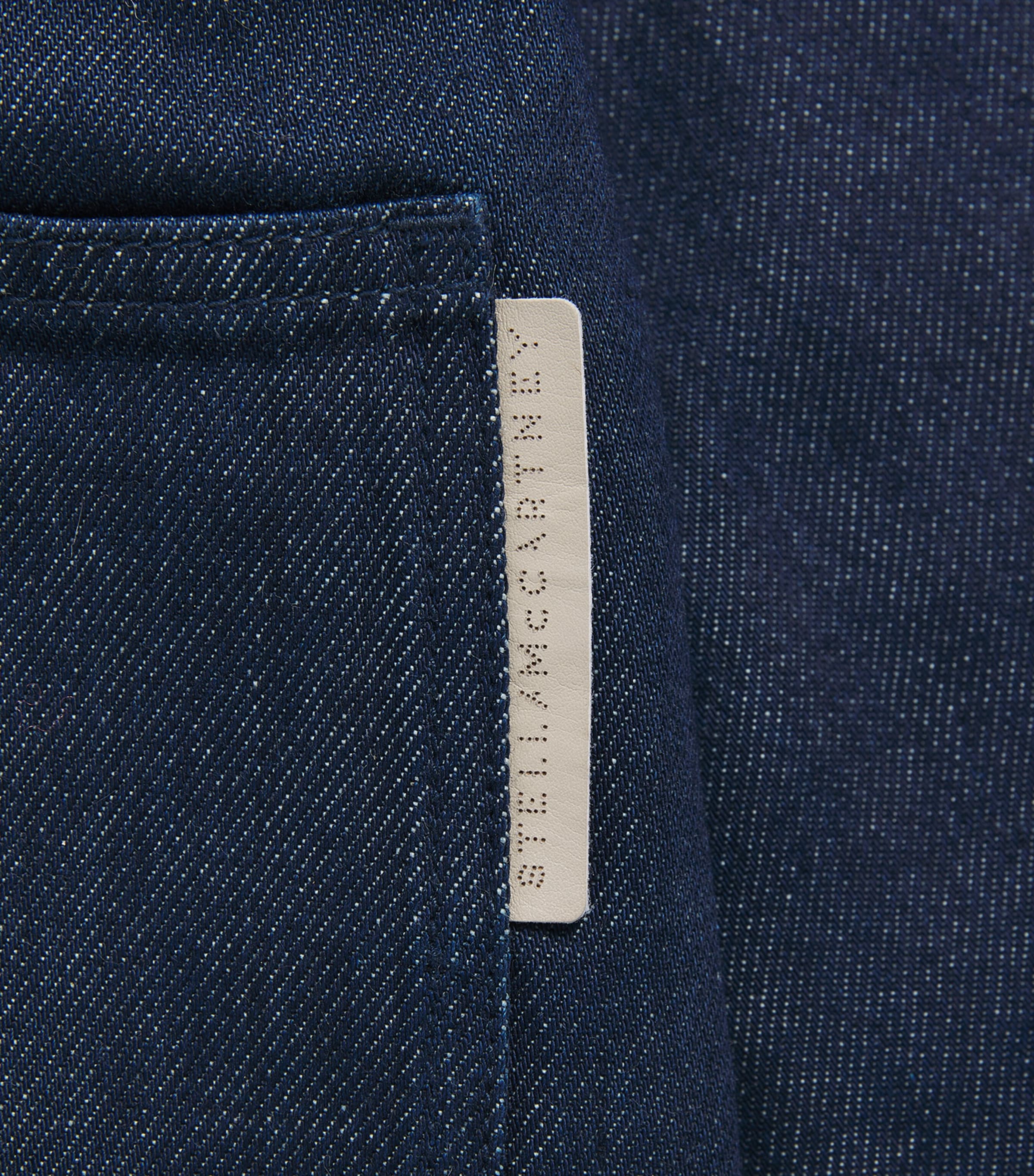 Stella McCartney Kids Fleece-Lined Denim Jacket (5-14 Years) Blue Image 3