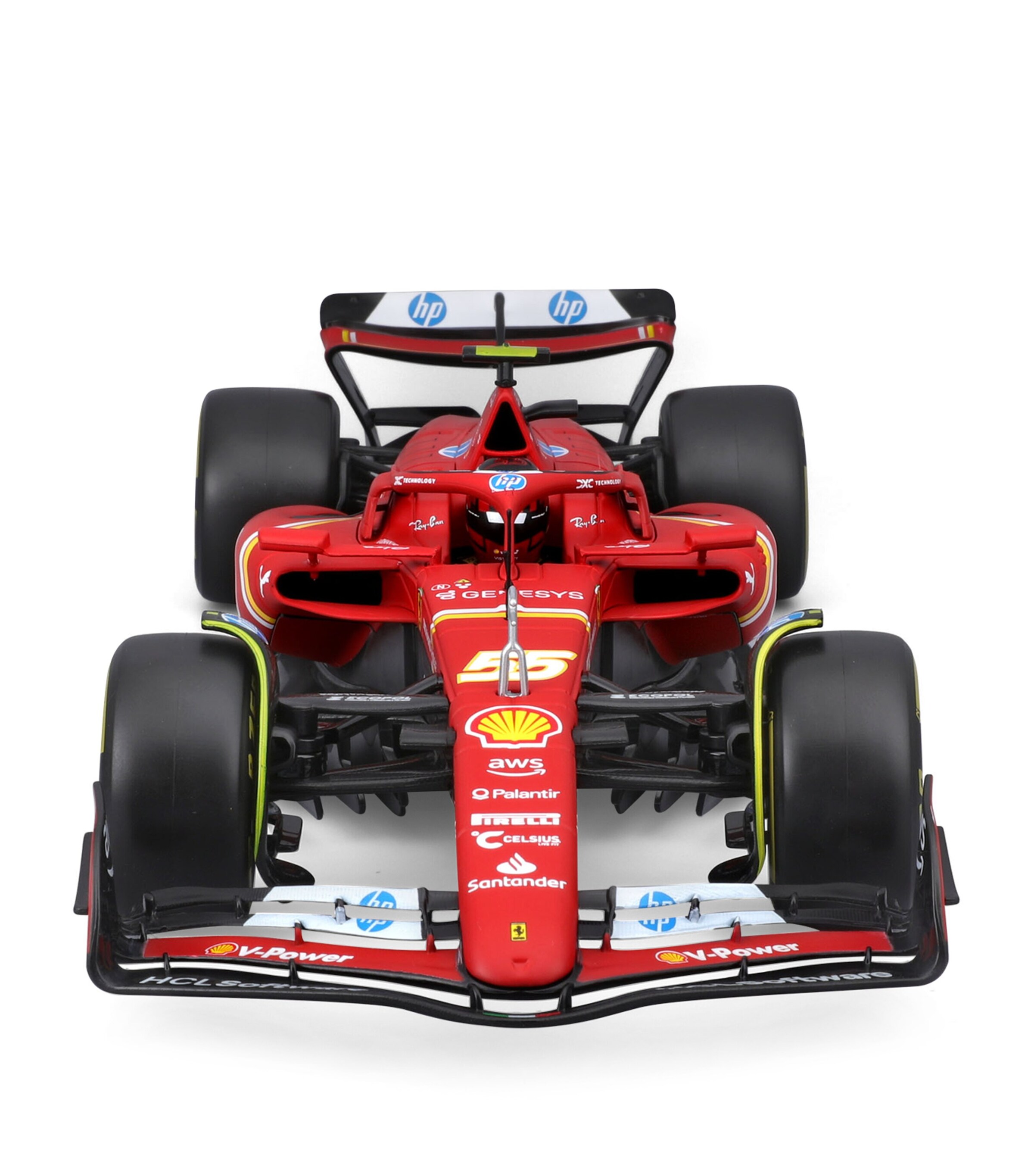Bburago Ferrari F1 SF-24 Charles Leclerc 2024 1:18 Model | Harrods US