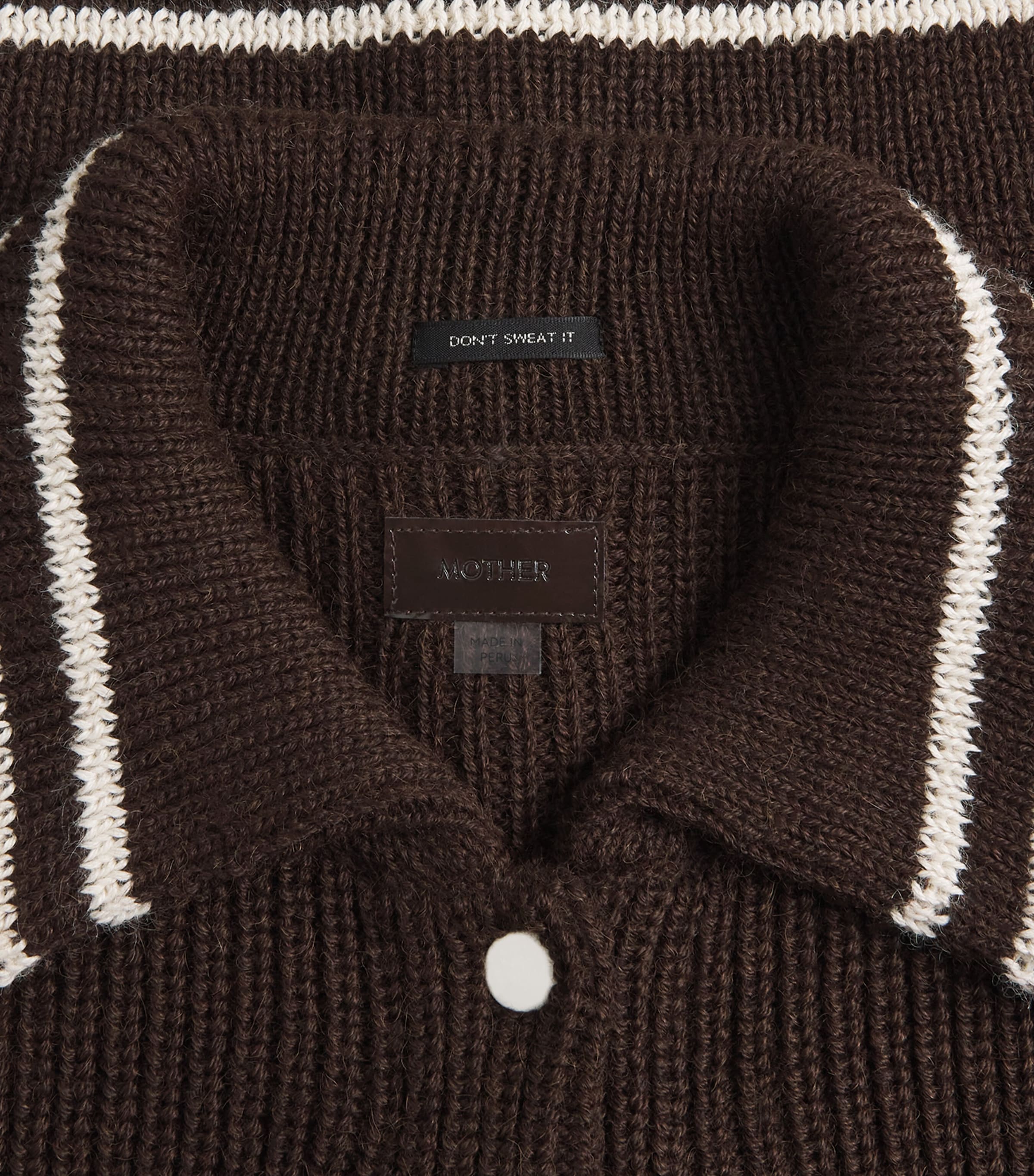 Alpaca Little Raquette Cardigan LITTLE LEAGUE LLE Image 5