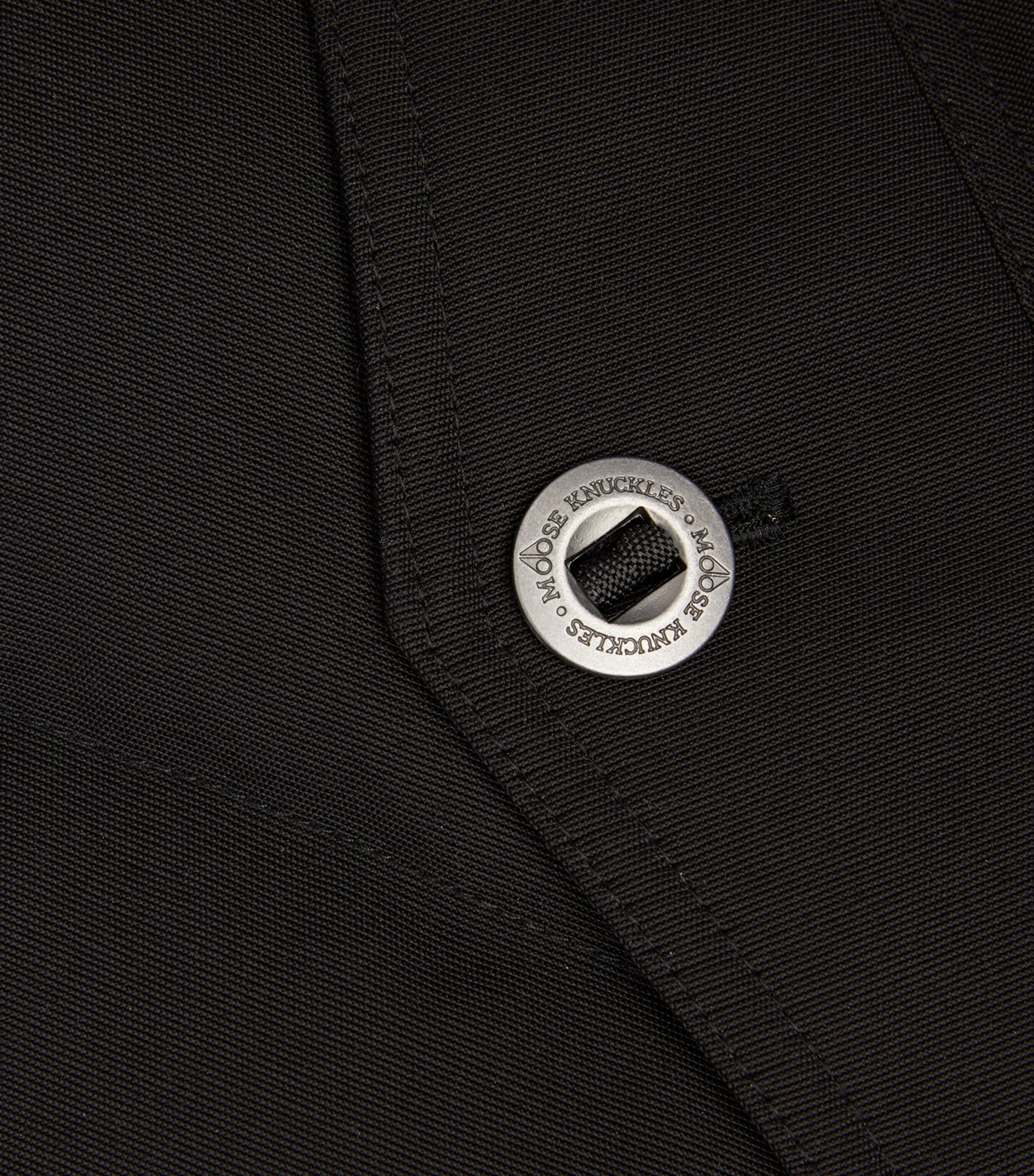 Shearling-Collar Puffer Jacket BLK W/BLK SH - 305 Image 4