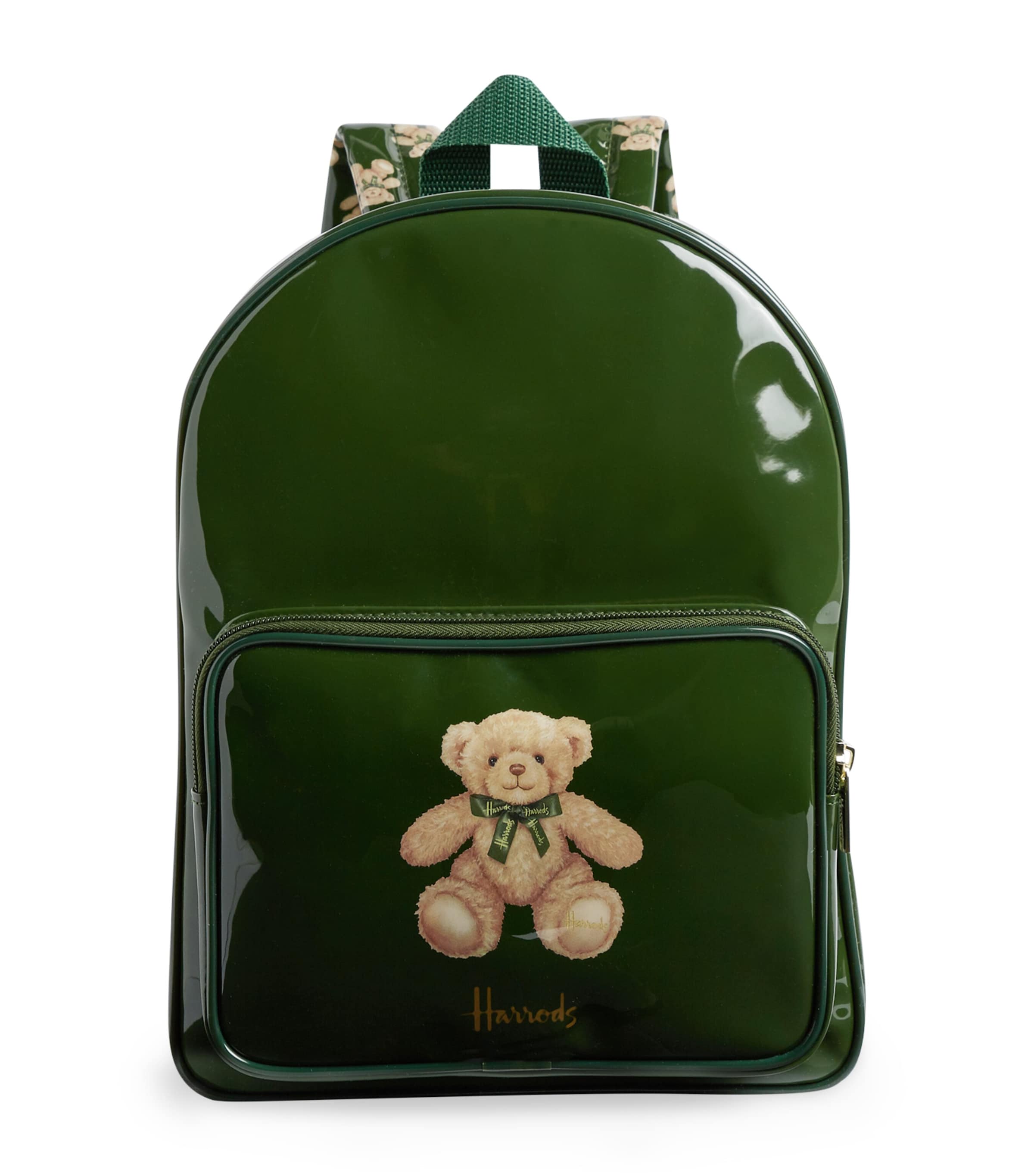 Harrods Blue Jacob Bear Backpack | Harrods UK