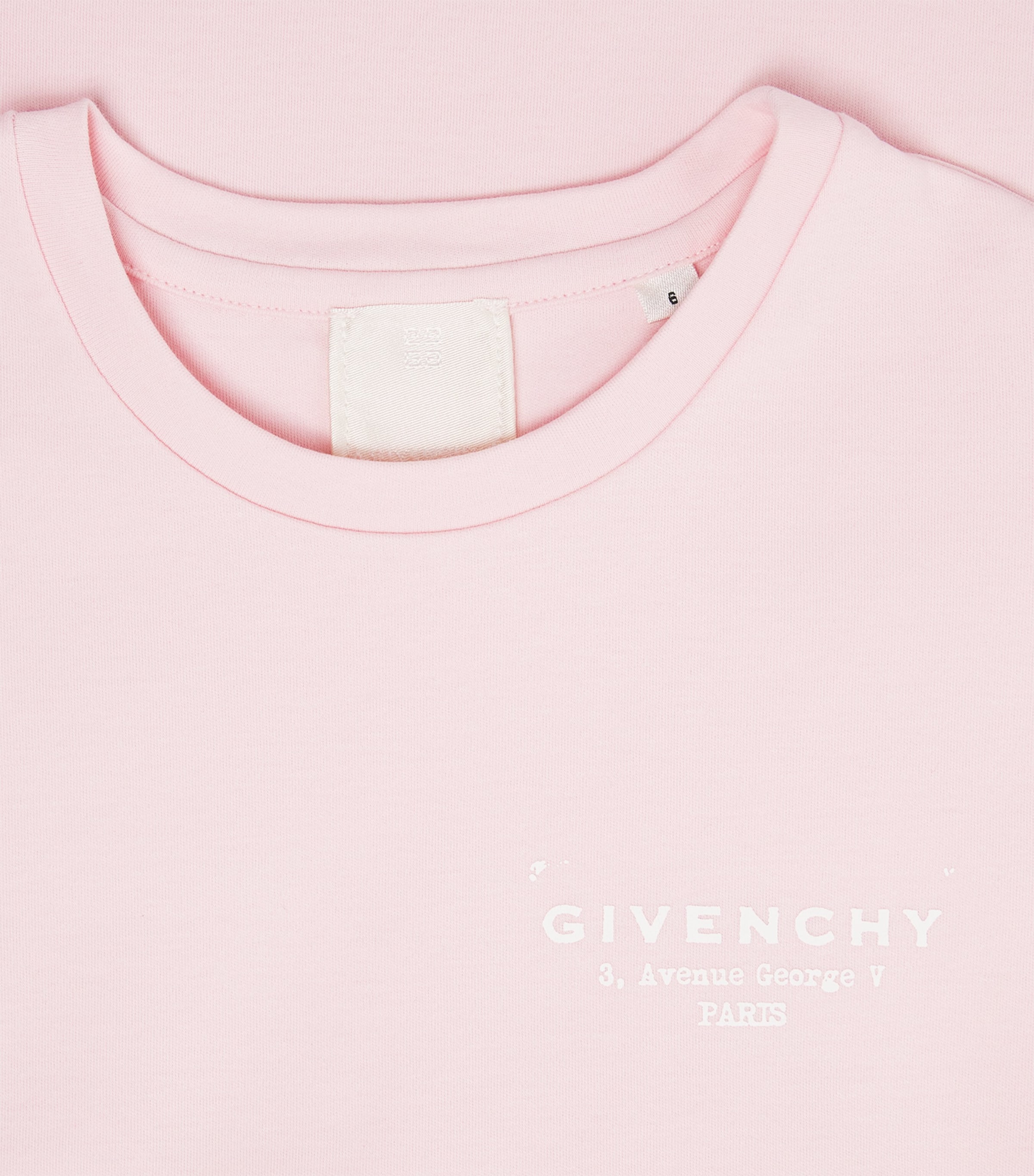 Cotton Logo T-Shirt Dress (4-12+ Years) H31225/44ZMARSHMALLW Image 3