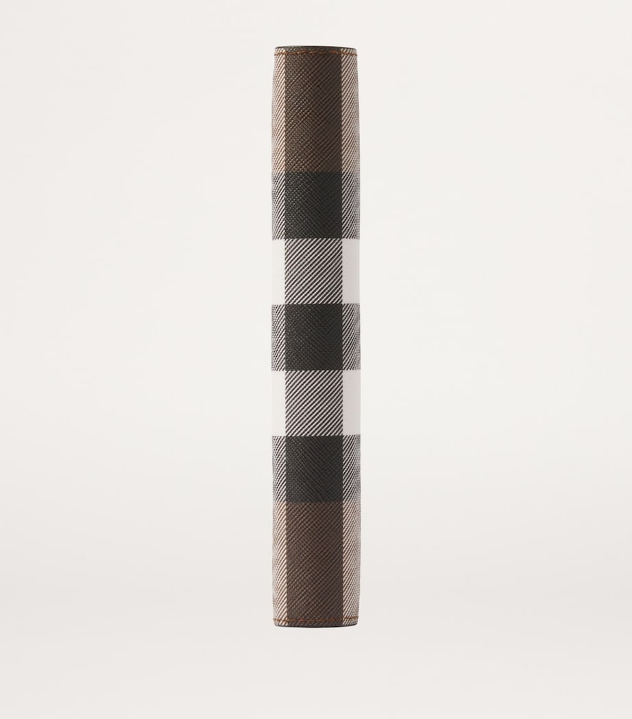 Check Continental Wallet DARK BIRCH BROWN Image 2