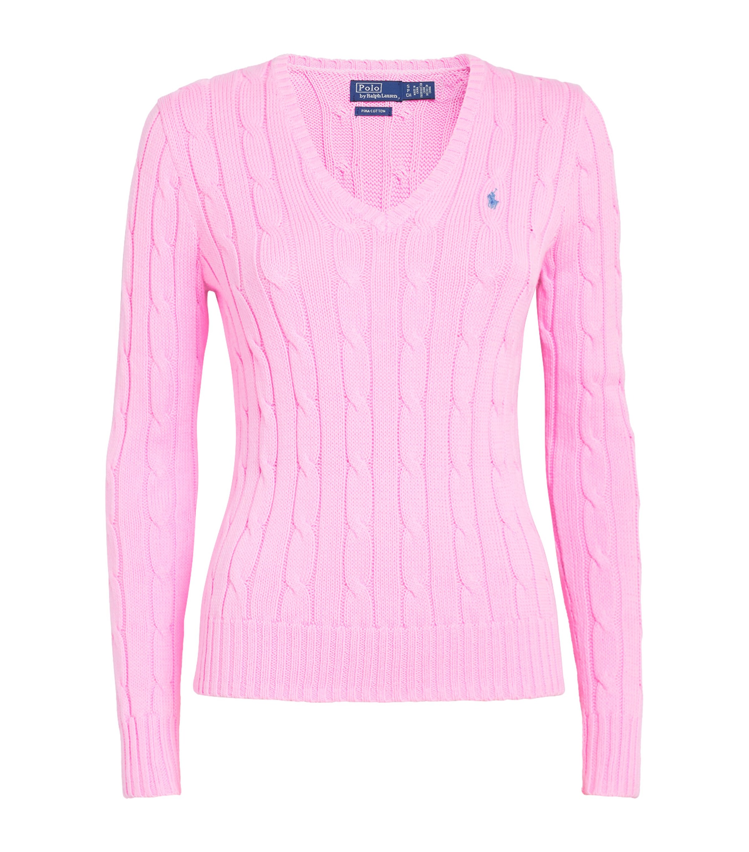 Polo Ralph Lauren Pima Cotton Kimberly Sweater | Harrods US