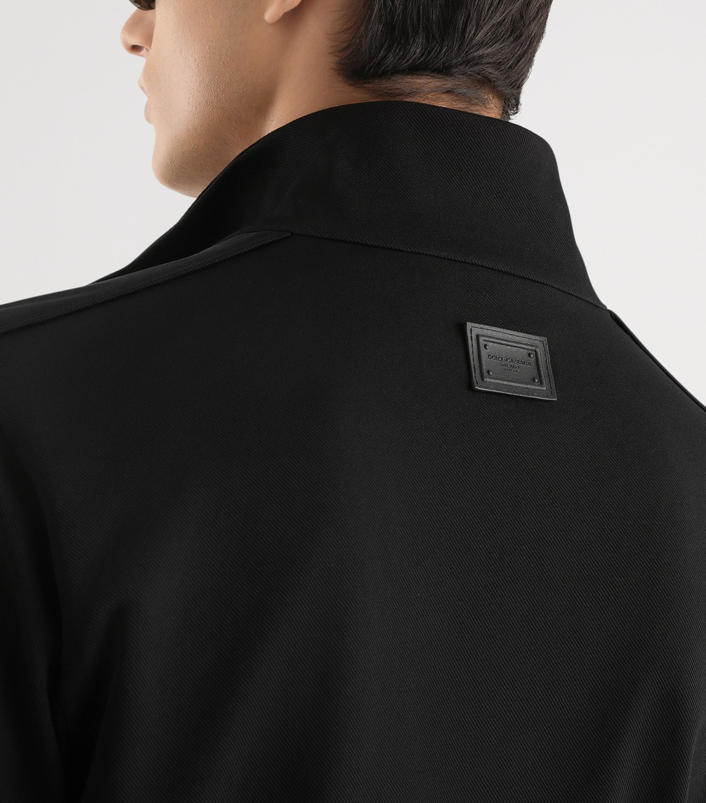 Dolce&Gabbana Mens Zipped Cardigan Blac Image 5