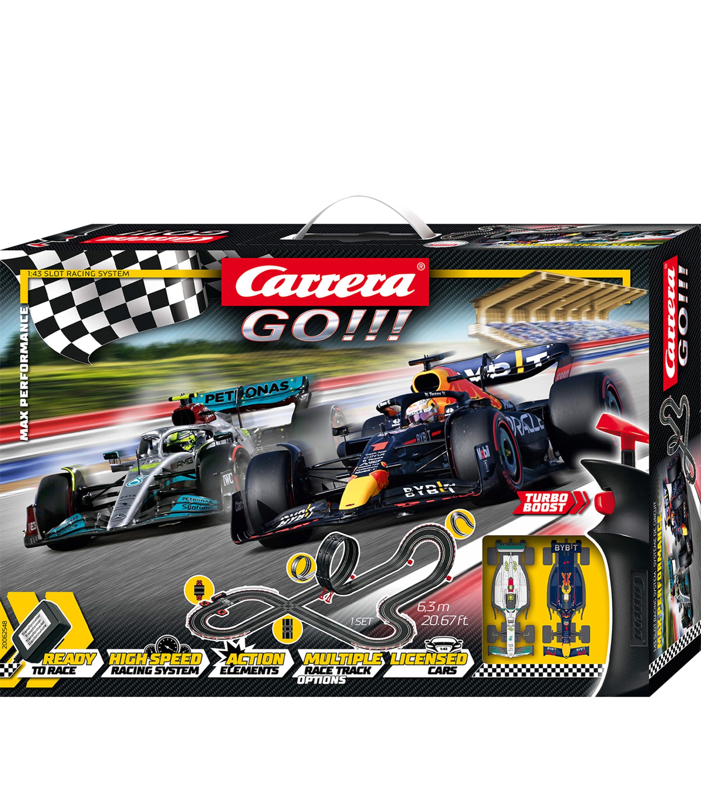 Carrera Max Performance GO!!! 2022 F1 Racing Set | Harrods UK