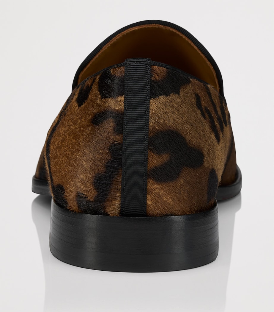 Danny Flex Calf Hair Loafers BW1F Image 4