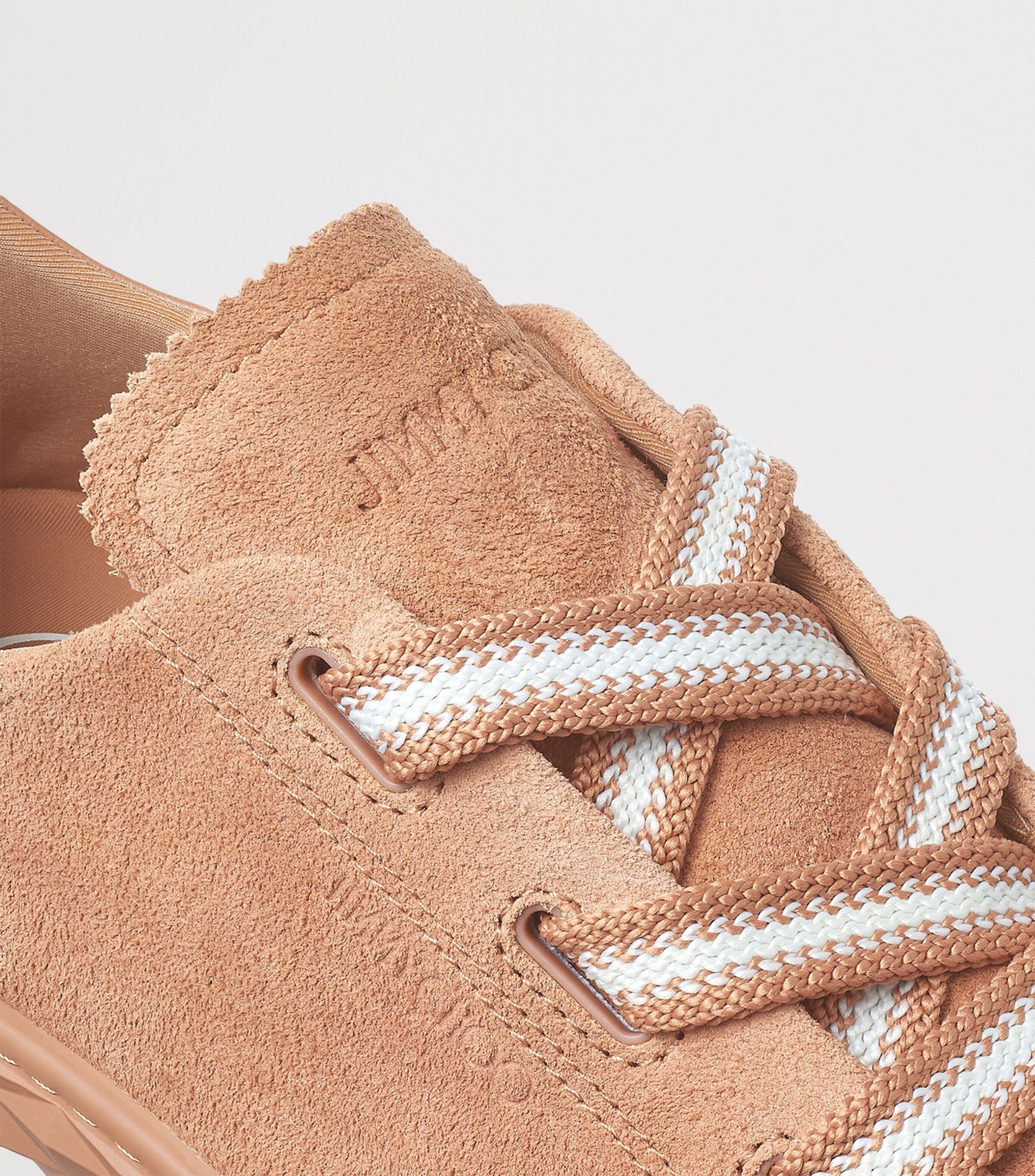 Diamond Light Flex Suede Sneakers V TOFFEE MIX Image 6