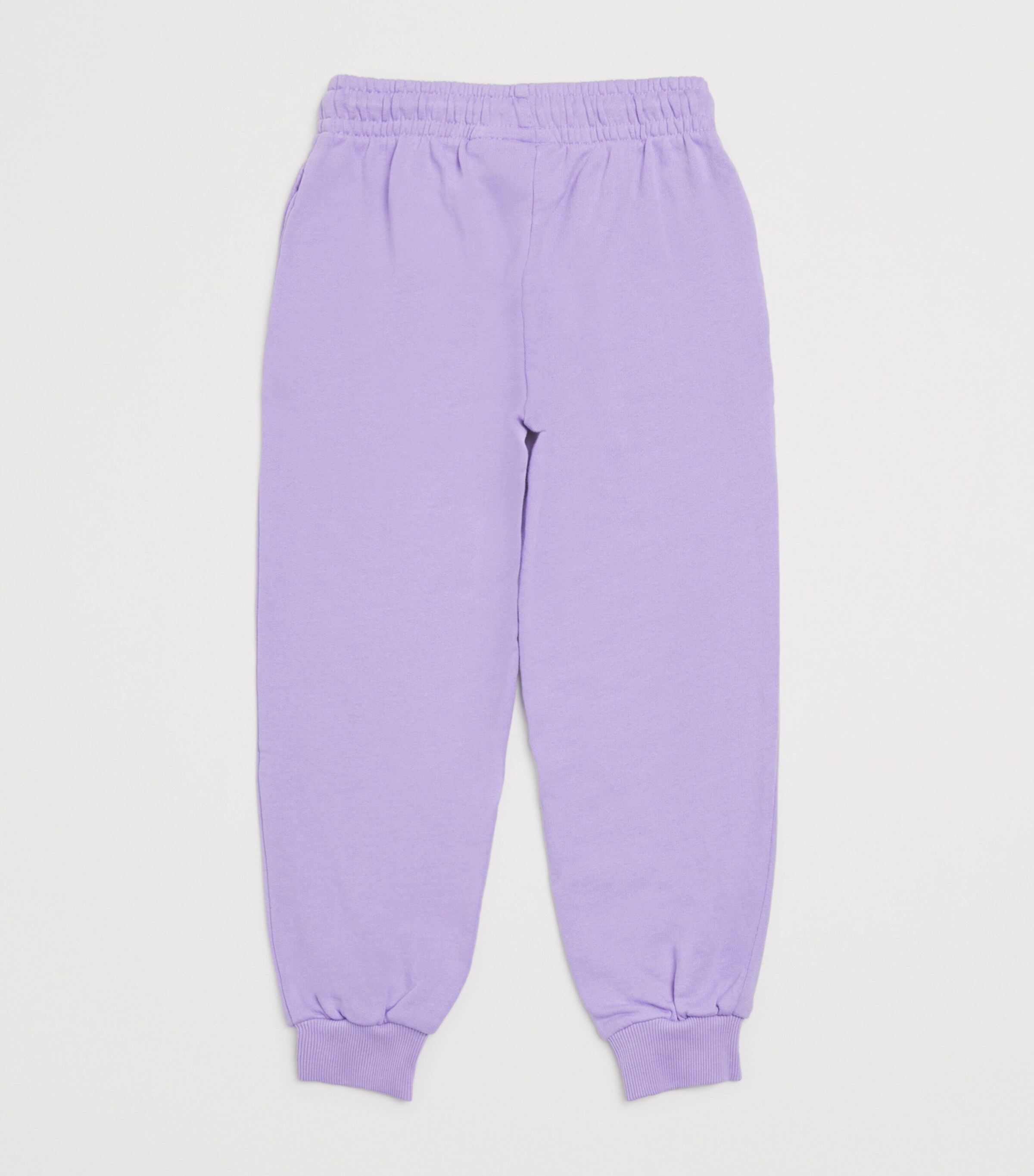 Organic Cotton Cat Sweatpants (3-11 Years) PURPLE Image 2