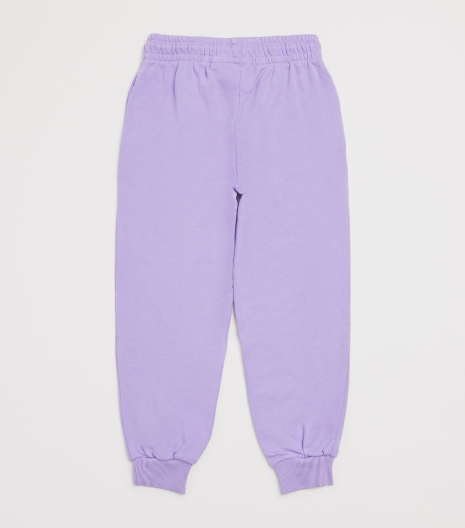 Organic Cotton Cat Sweatpants (3-11 Years) PURPLE Image 2