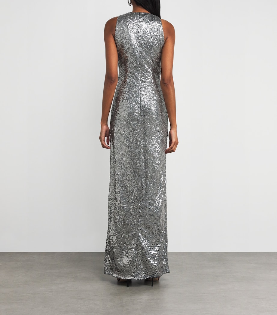 Embellished Isoline Gown 2060 SHDW GRY G BDNG Image 3