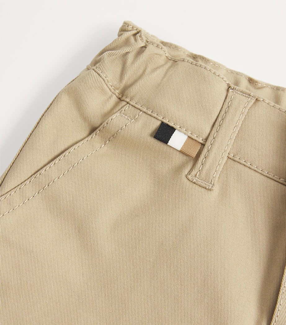 Stretch-Cotton Chinos (4-14 Years) 249 STONE Image 4