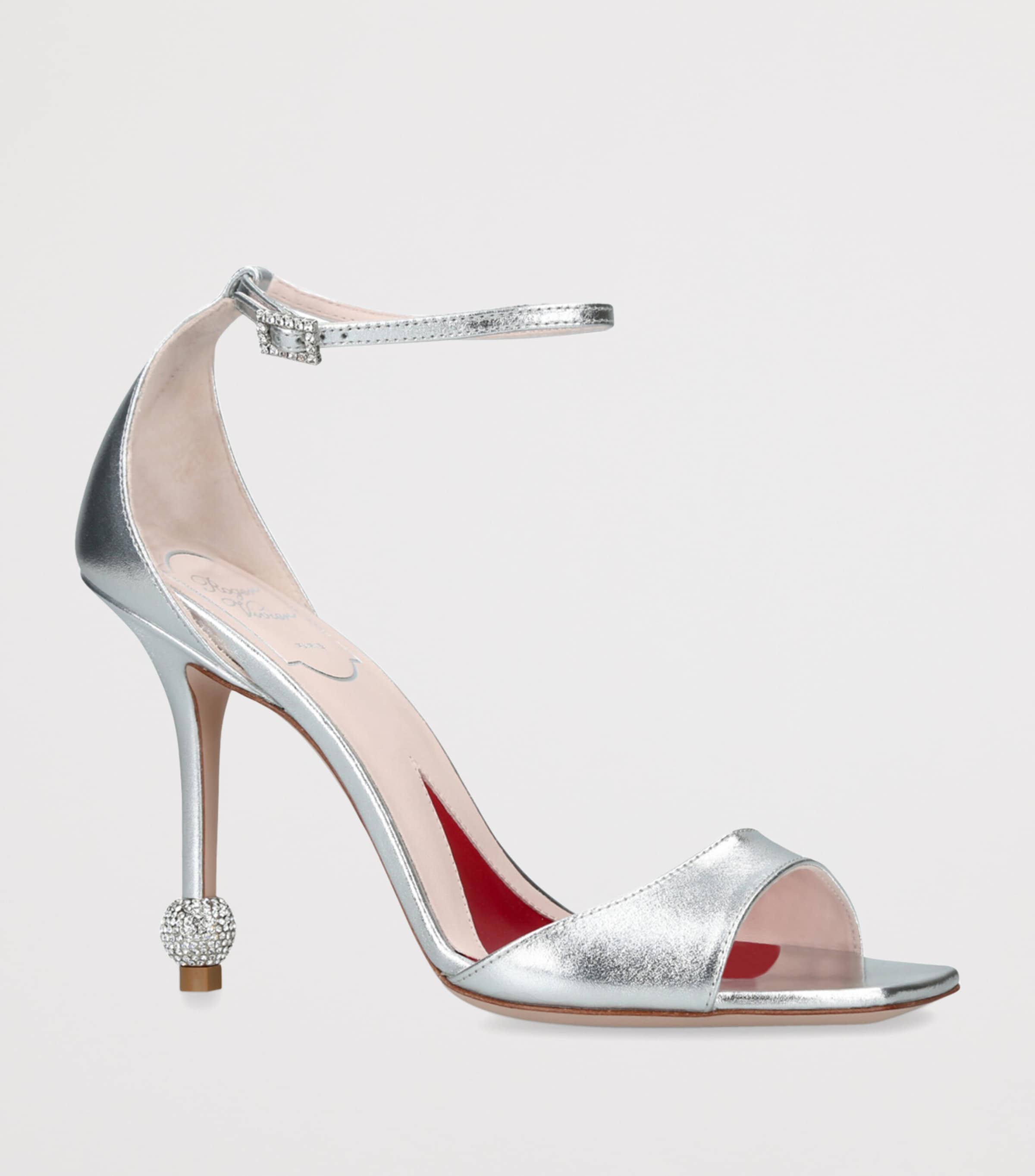 Roger Vivier Leather Marlene Sandals 100 | Harrods SA