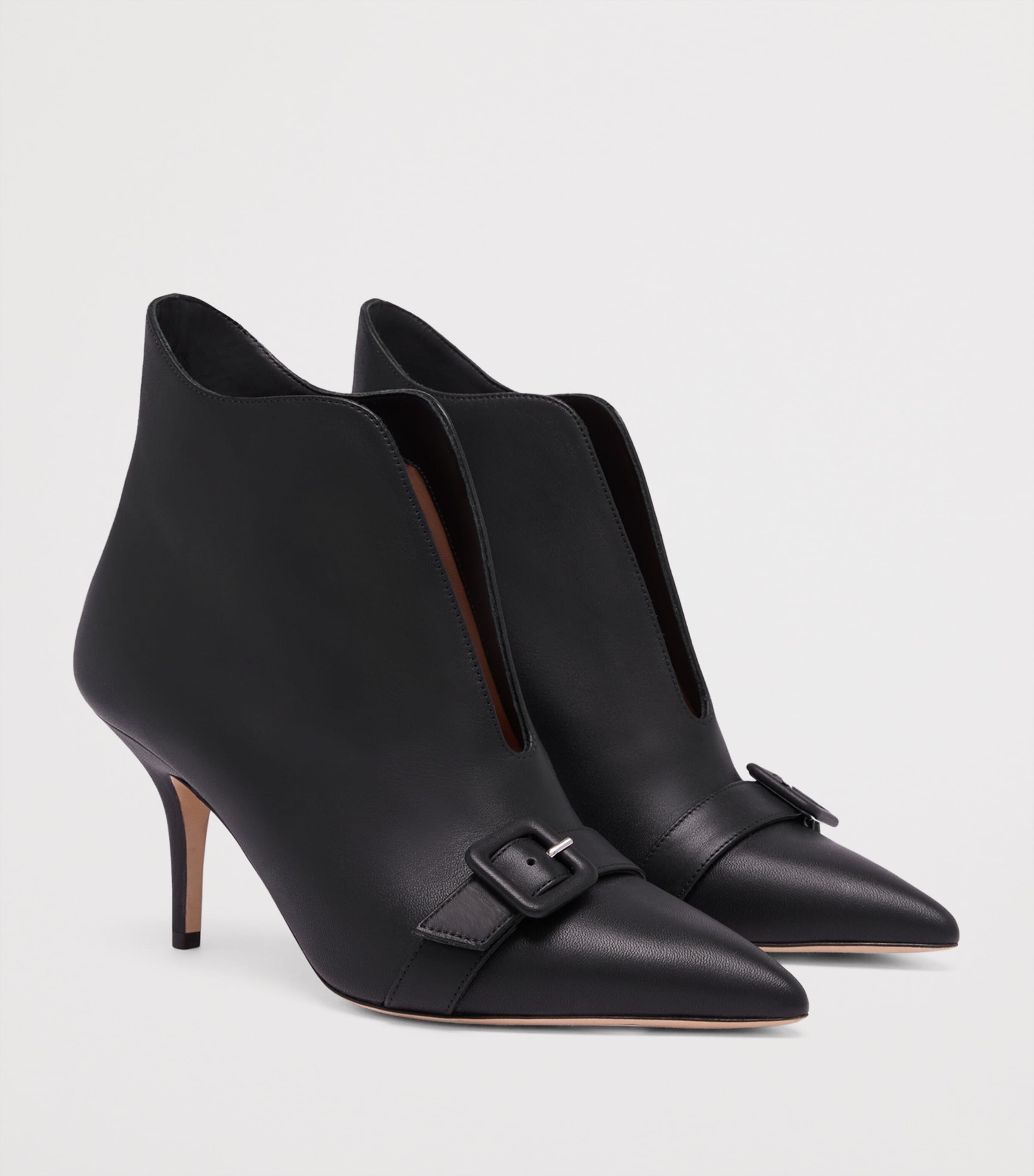 Leather Esther Boots 70 BLACK Image 3