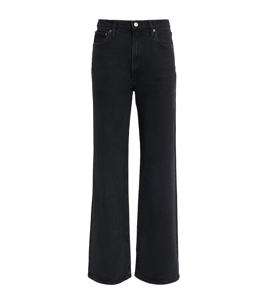 AGOLDE Womens Harper Relaxed Straight Jeans Gnrt Image 1