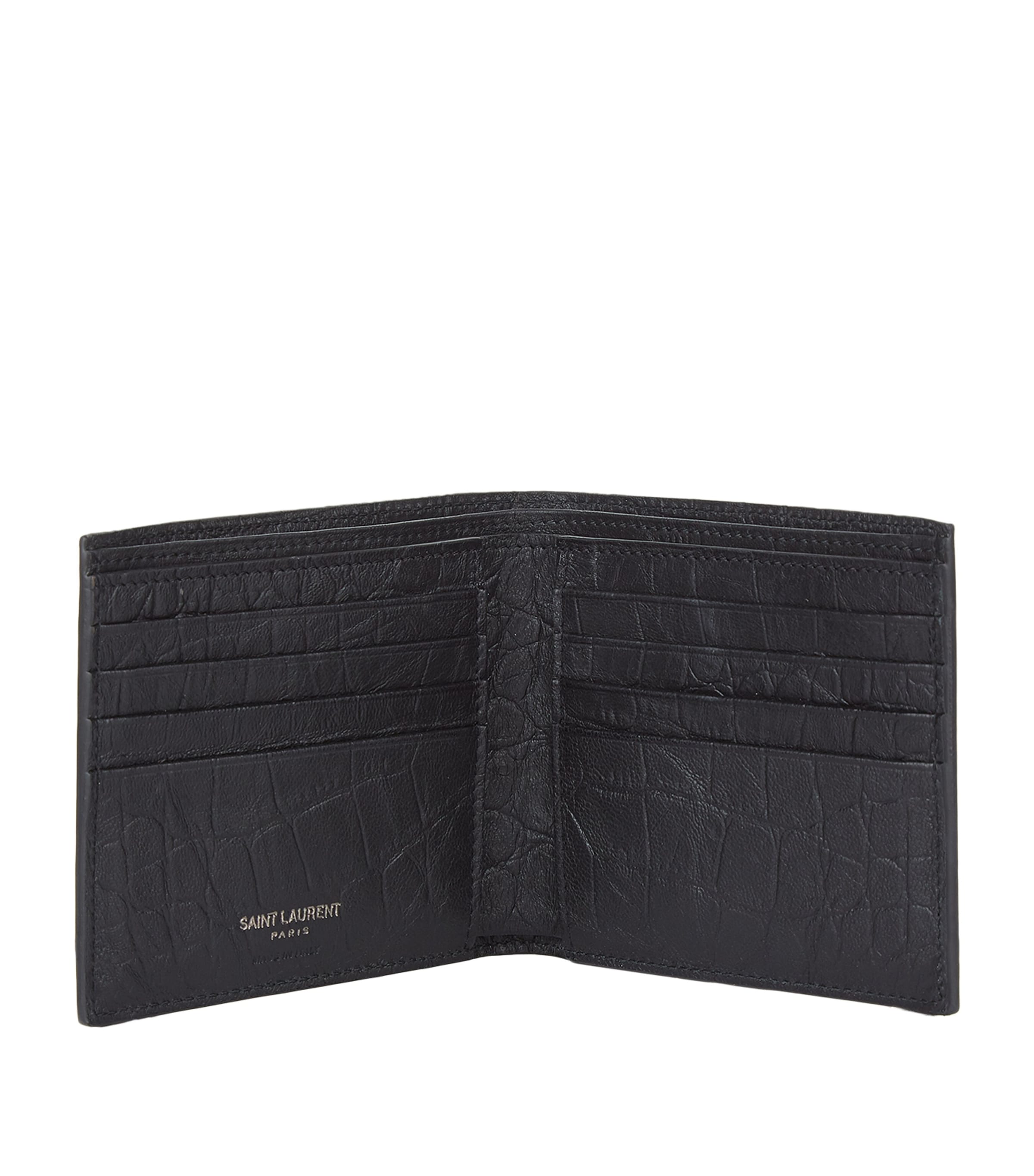Monogram Crocodile Effect Wallet Image 2