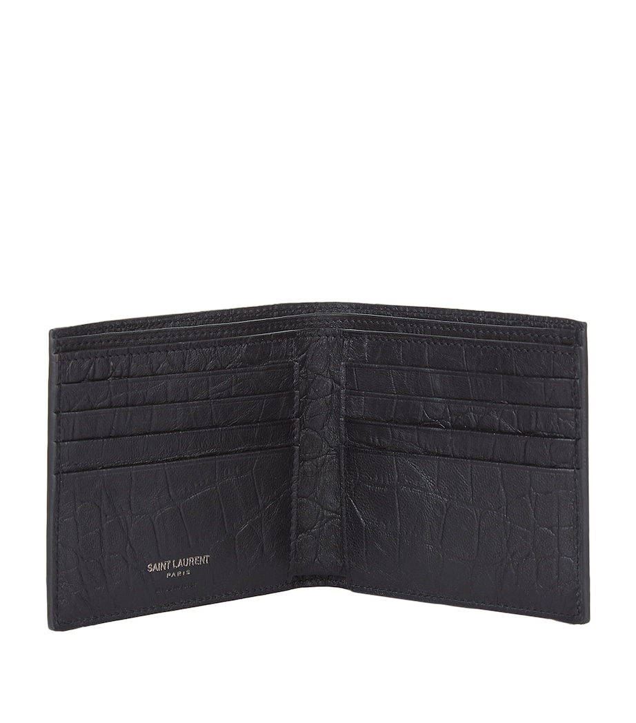 Monogram Crocodile Effect Wallet Image 2