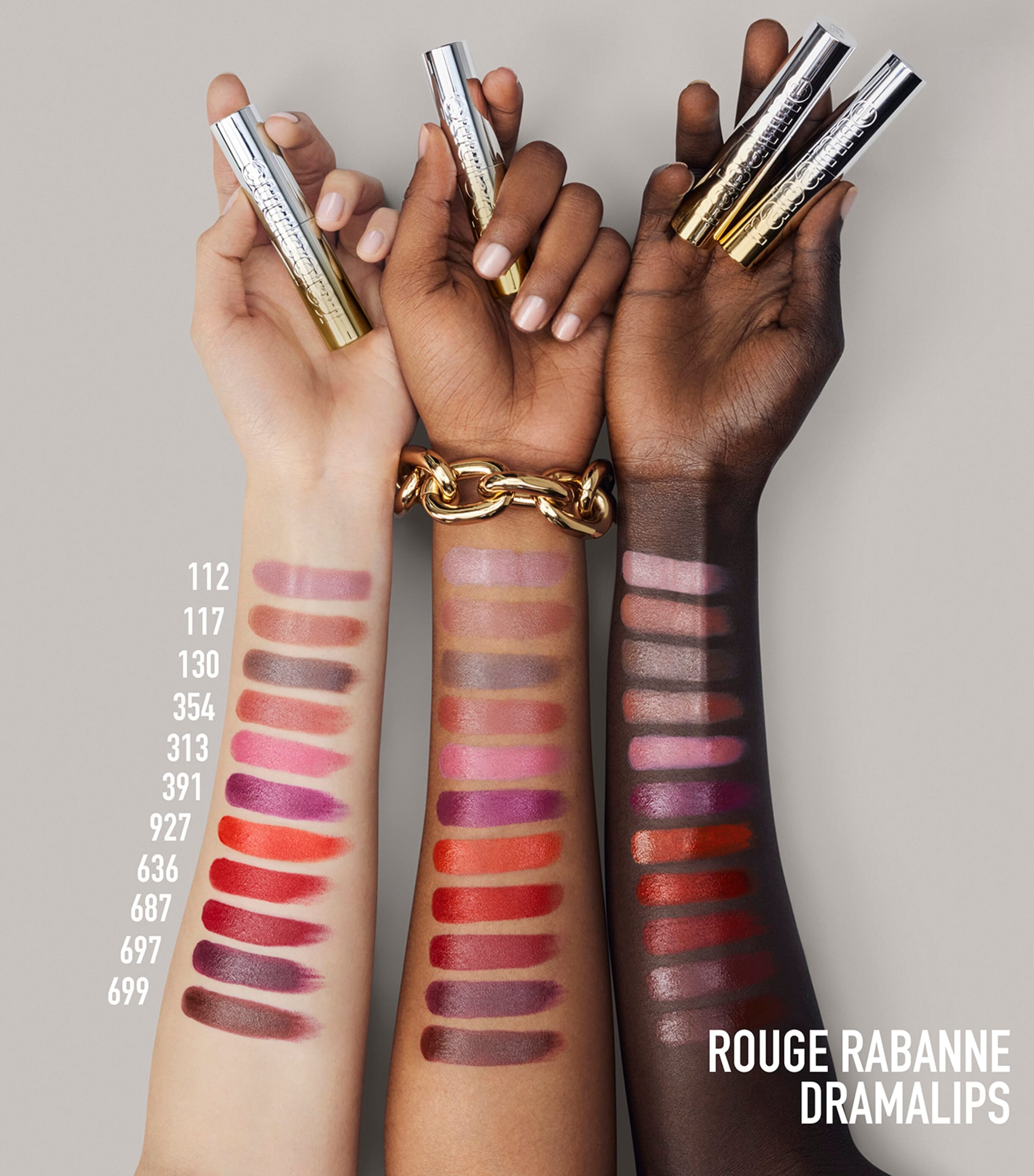 Rabanne Dramalips Shiny Lipstick Double Date Image 5