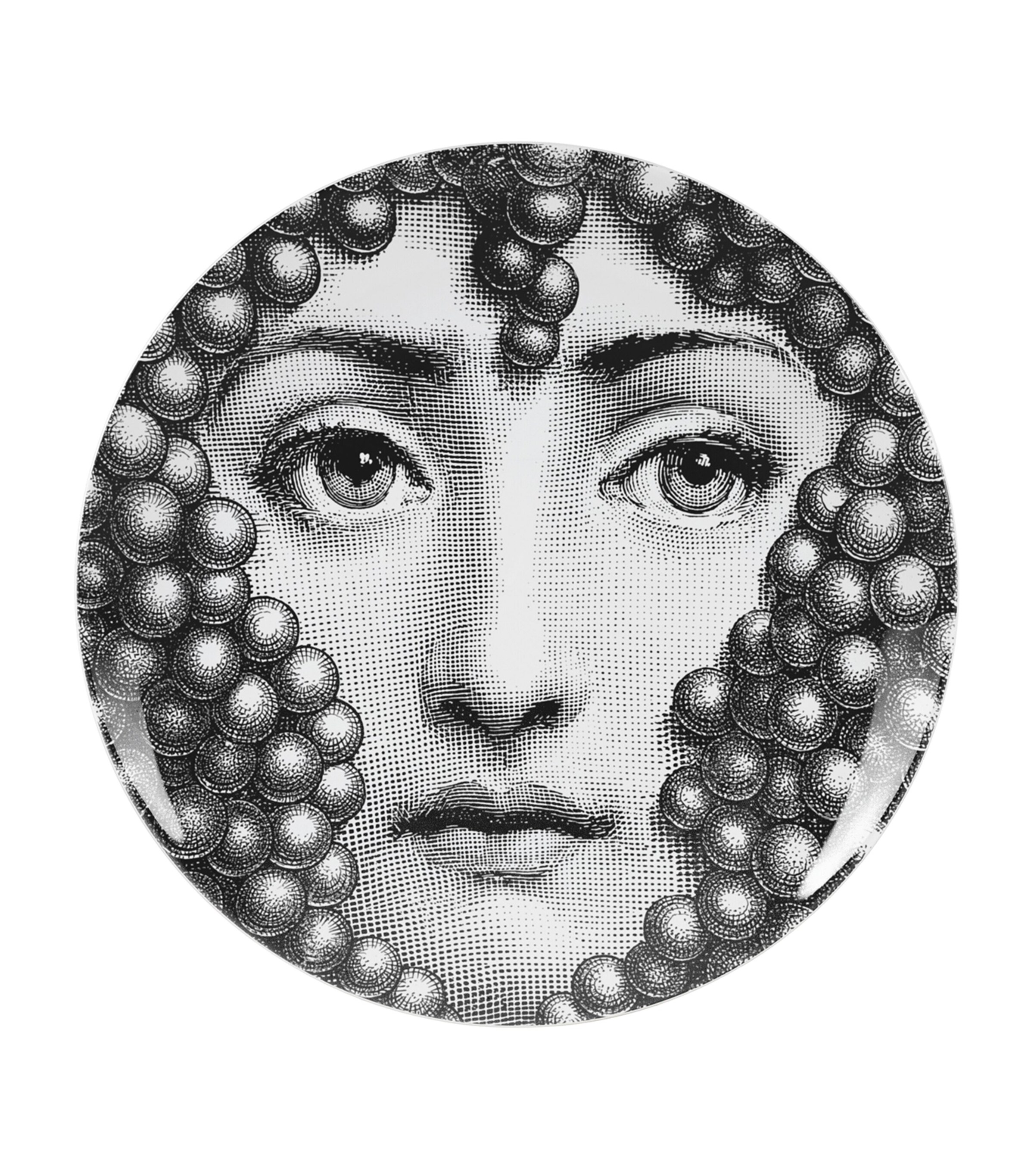 Fornasetti Tema e Variazioni No. 111 Wall Plate (26cm) | Home Accessories | Wall Plates | Designers | Fornasetti