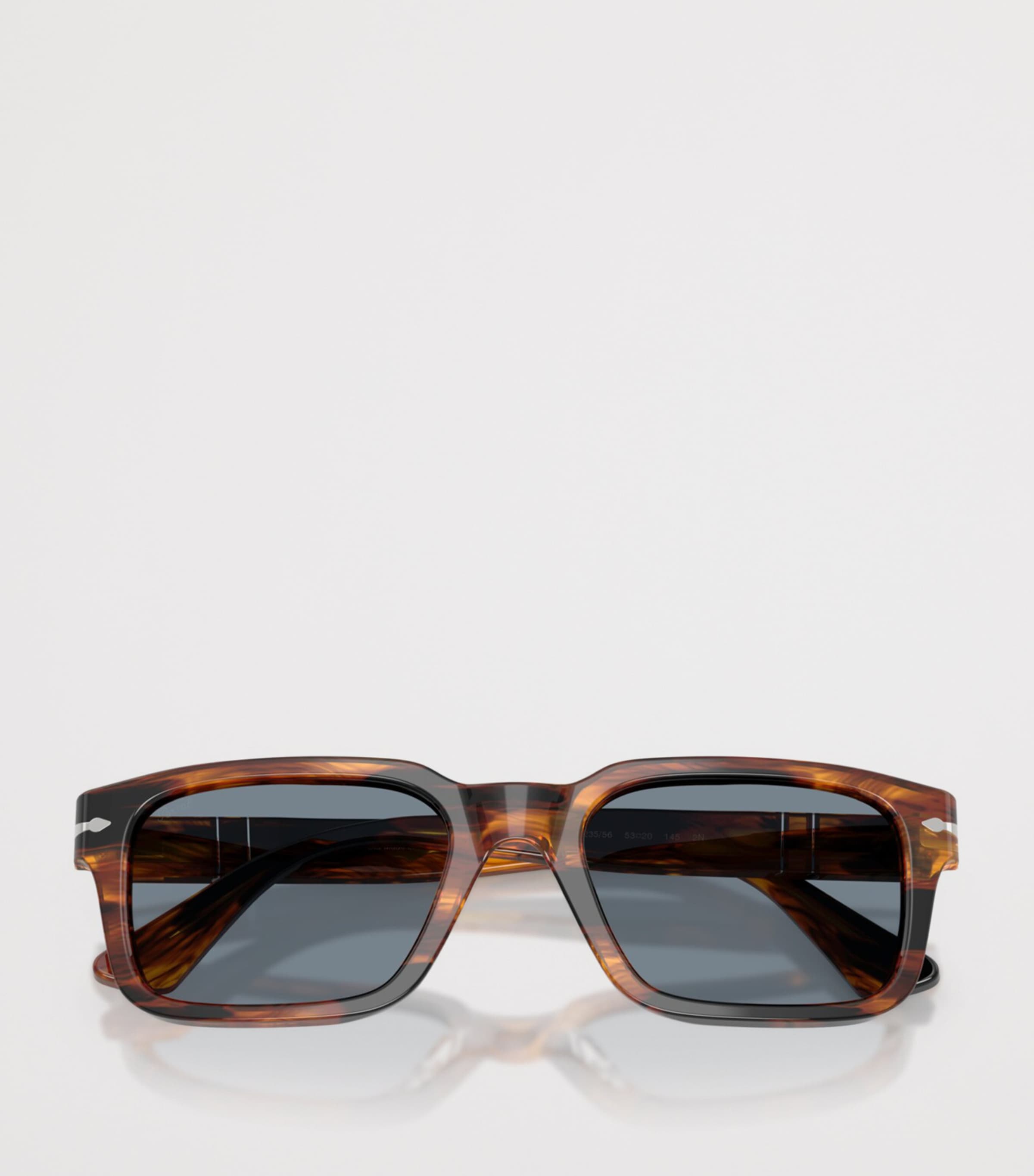Persol Rectangular PO3272S Sunglasses Brown Image 5