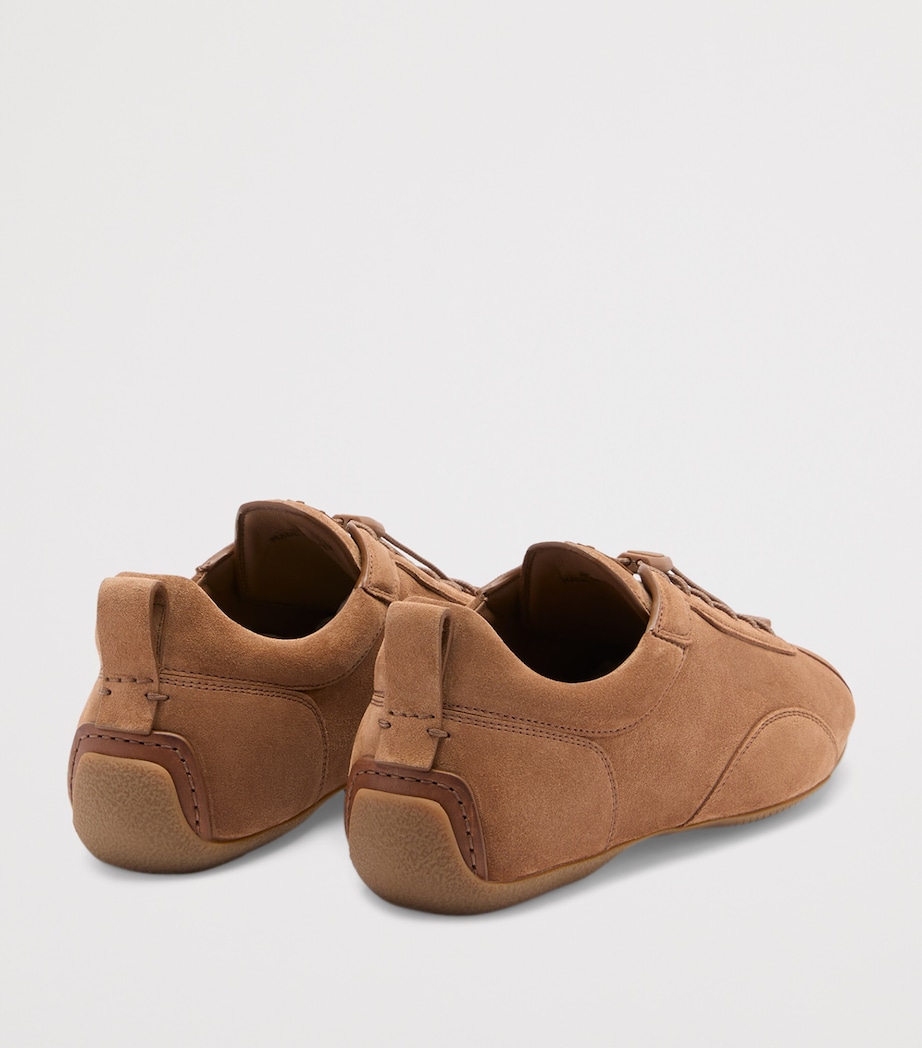 Dunhill Suede Automotive Davies Sneakers Image 4