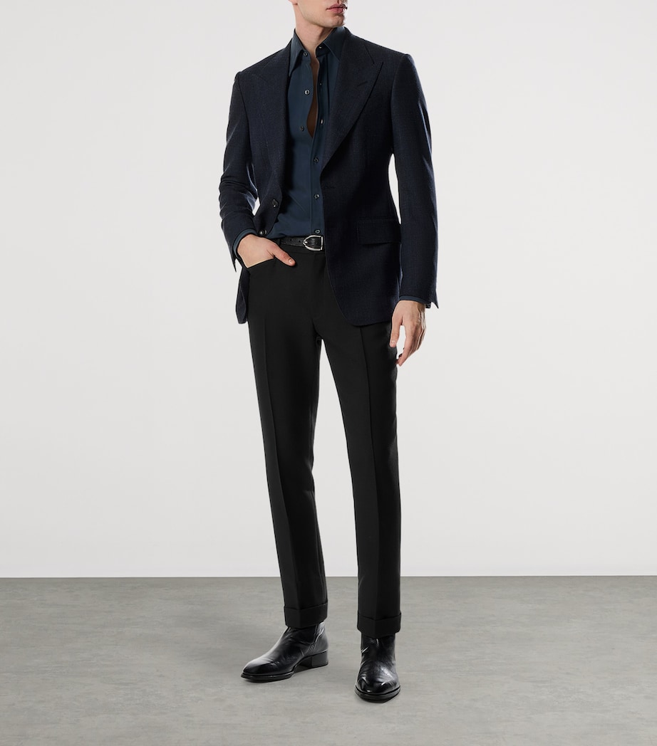 Wool-Silk Blazer UCB Image 2