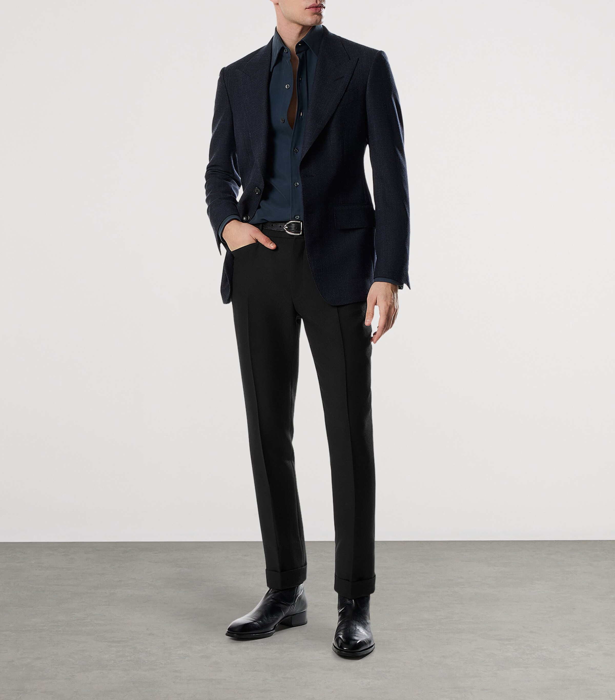 TOM FORD Wool-Silk Blazer | Men Clothing | Coats & Jackets | Blazers | Designers | Tom Ford TOM FORD Wool-Silk Blazer | Men Clothing | Coats & Jackets | Blazers | Designers | Tom Ford