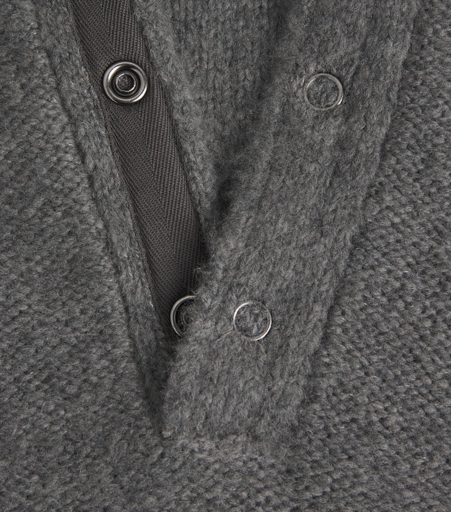 Merino Wool-Blend Kotoni Sweater DARK GREY Image 5