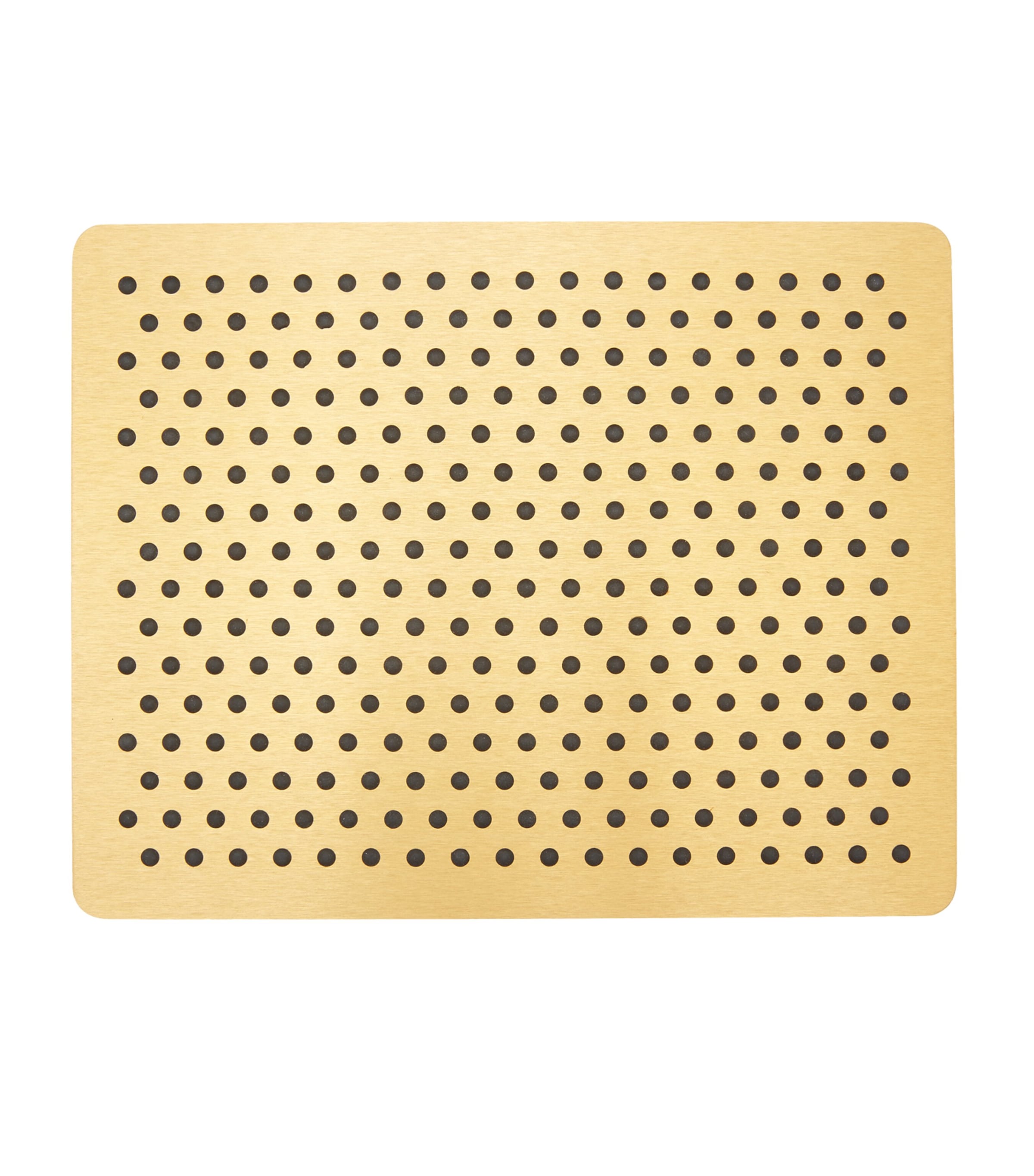 Kaymet Rubber Grip Placemat In Gold