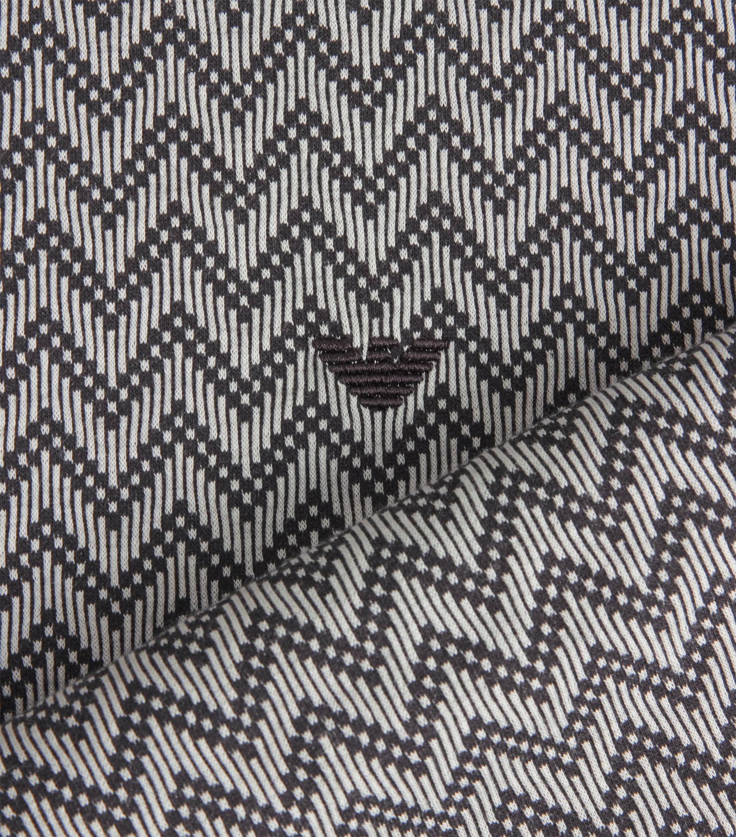 Cotton Chevron T-Shirt F1008 Image 5