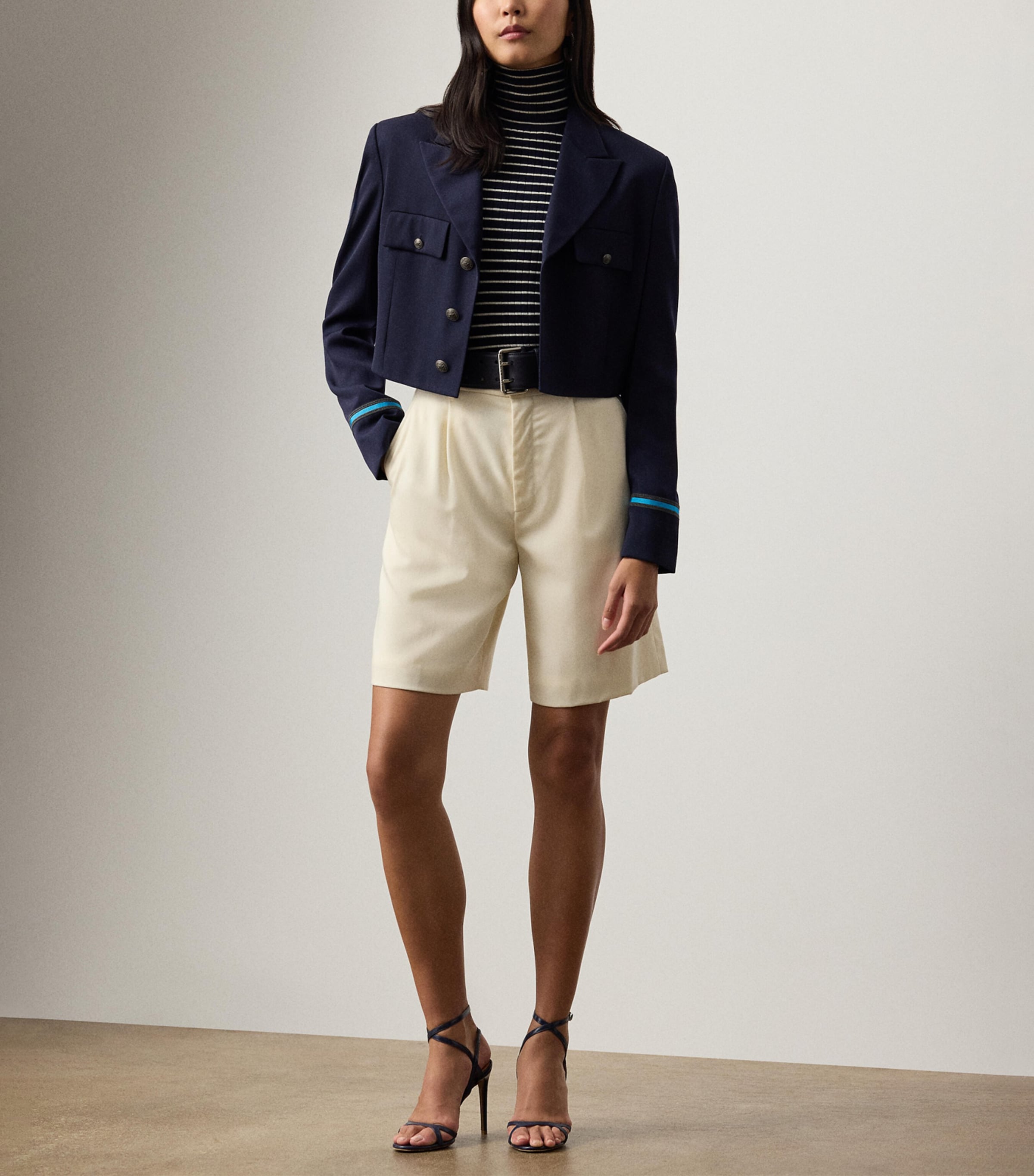 Wool Minetta Shorts NATURAL-101 Image 2