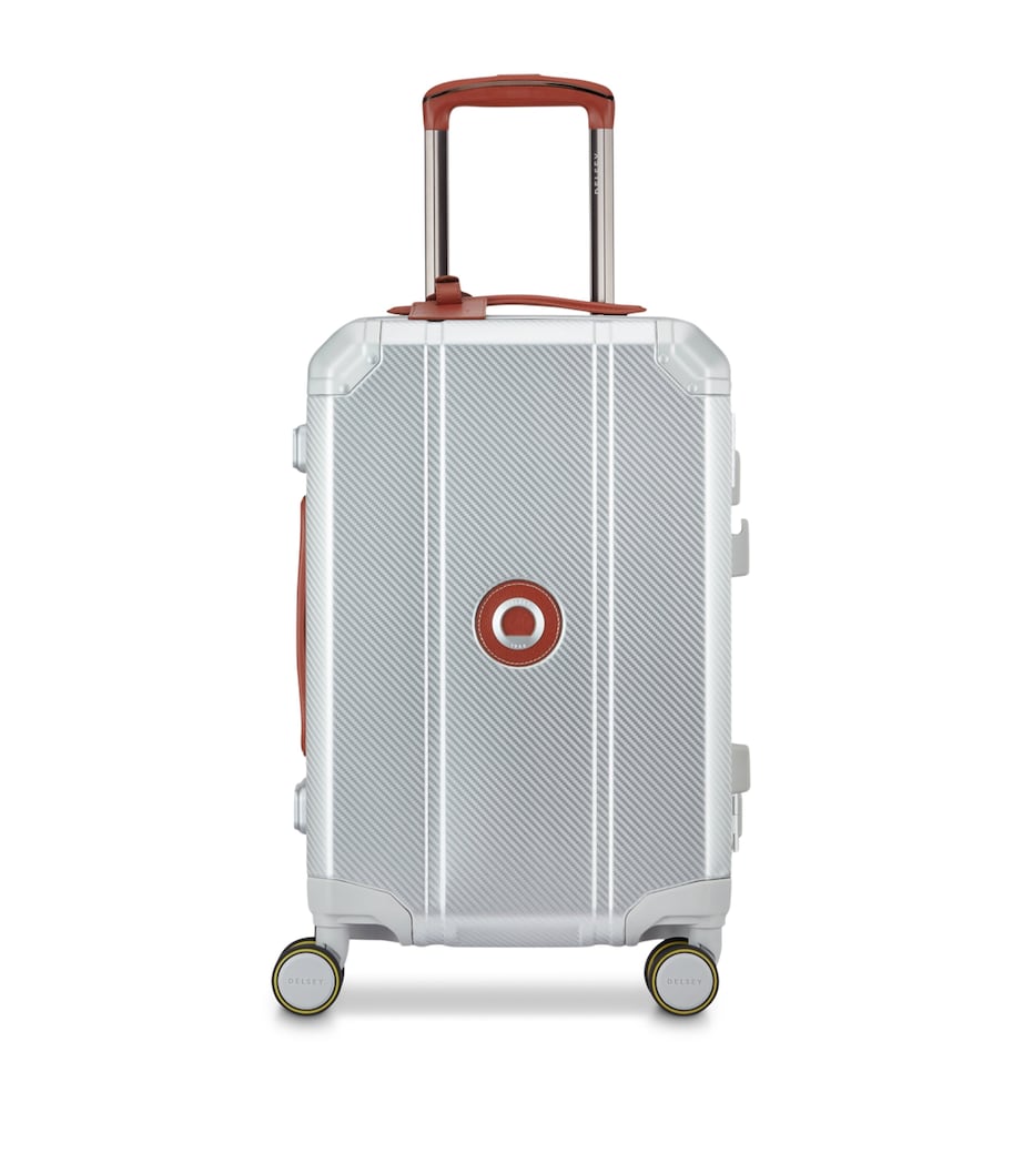 Delsey Alur Cabin Spinner Suitcase (55cm) Silver Image 1