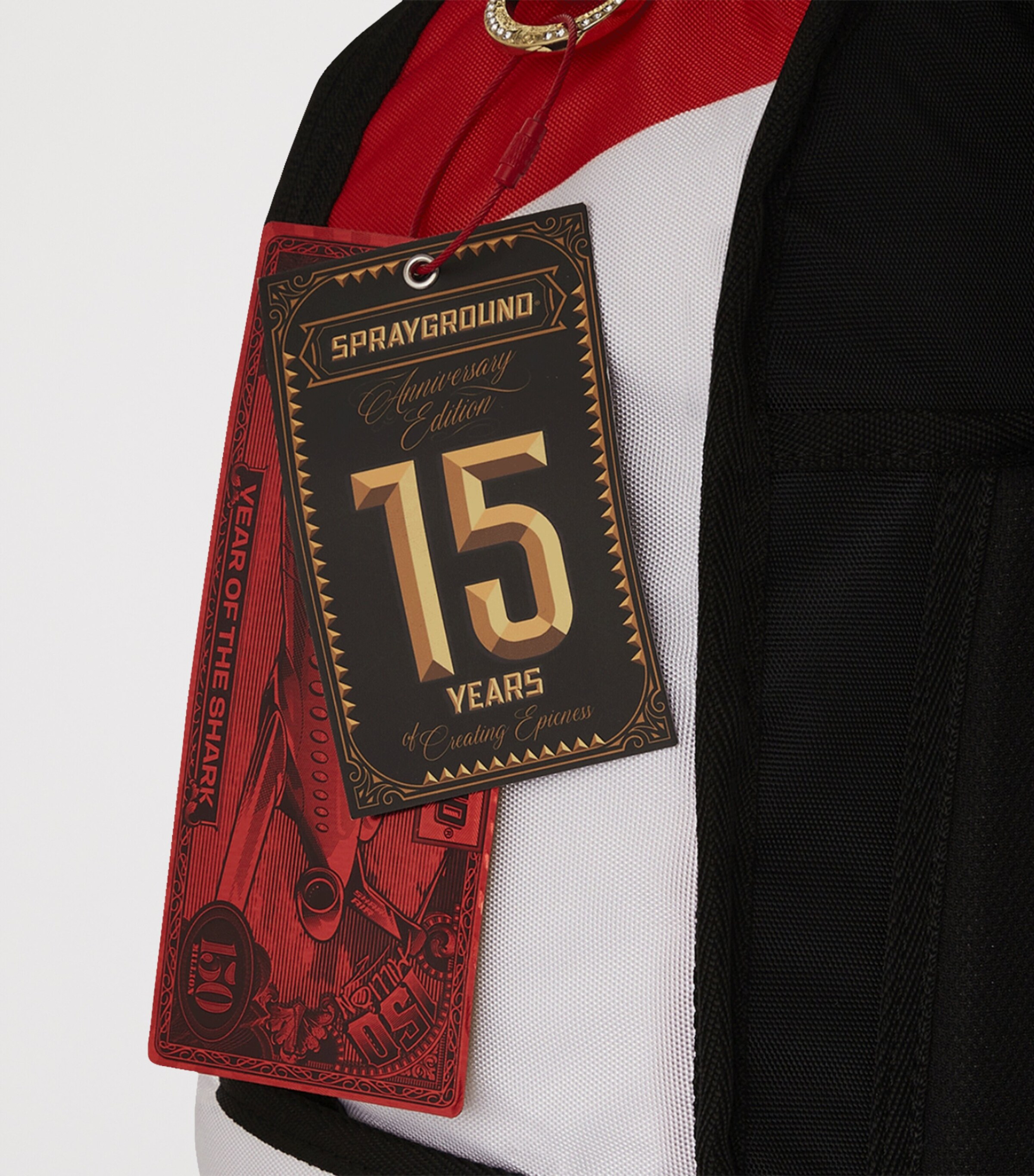 Sprayground The Scroll of 15 Years Backpack Black Image 17